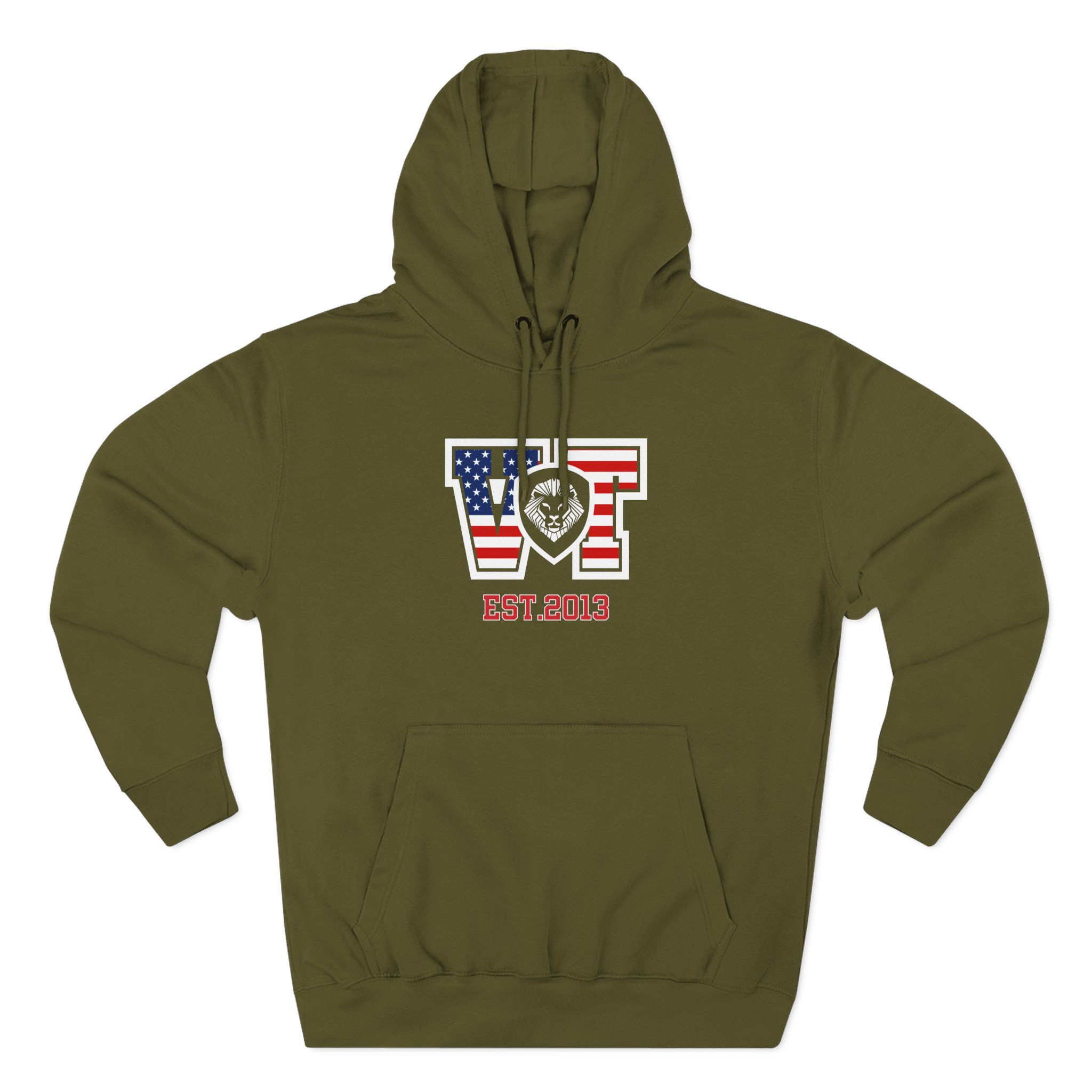 Valuetainment Collegiate Vt Three-Panel Fleece Hoodie - Image 3