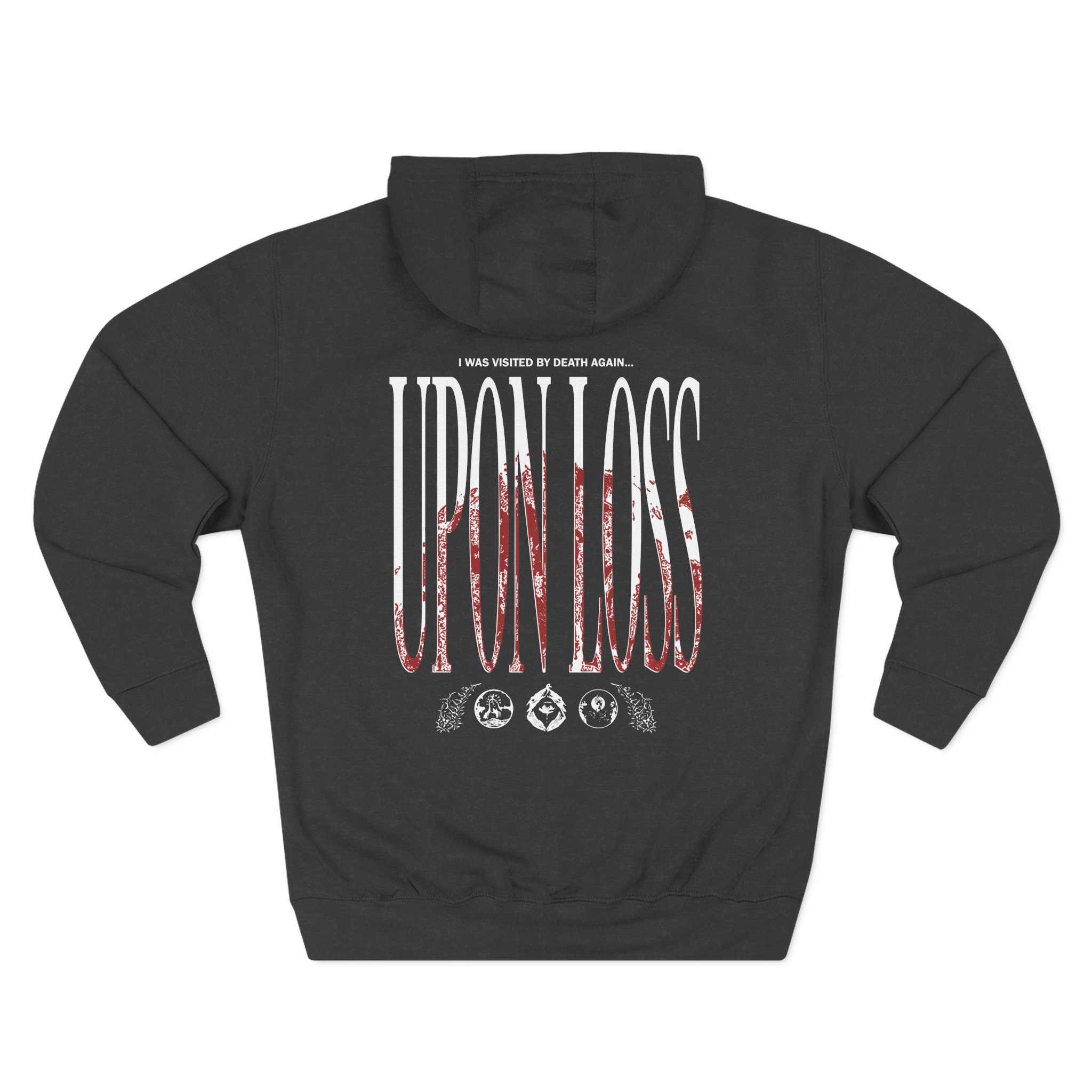 Knocked Loose Atop Your Throne Three-Panel Fleece Hoodie - Image 4