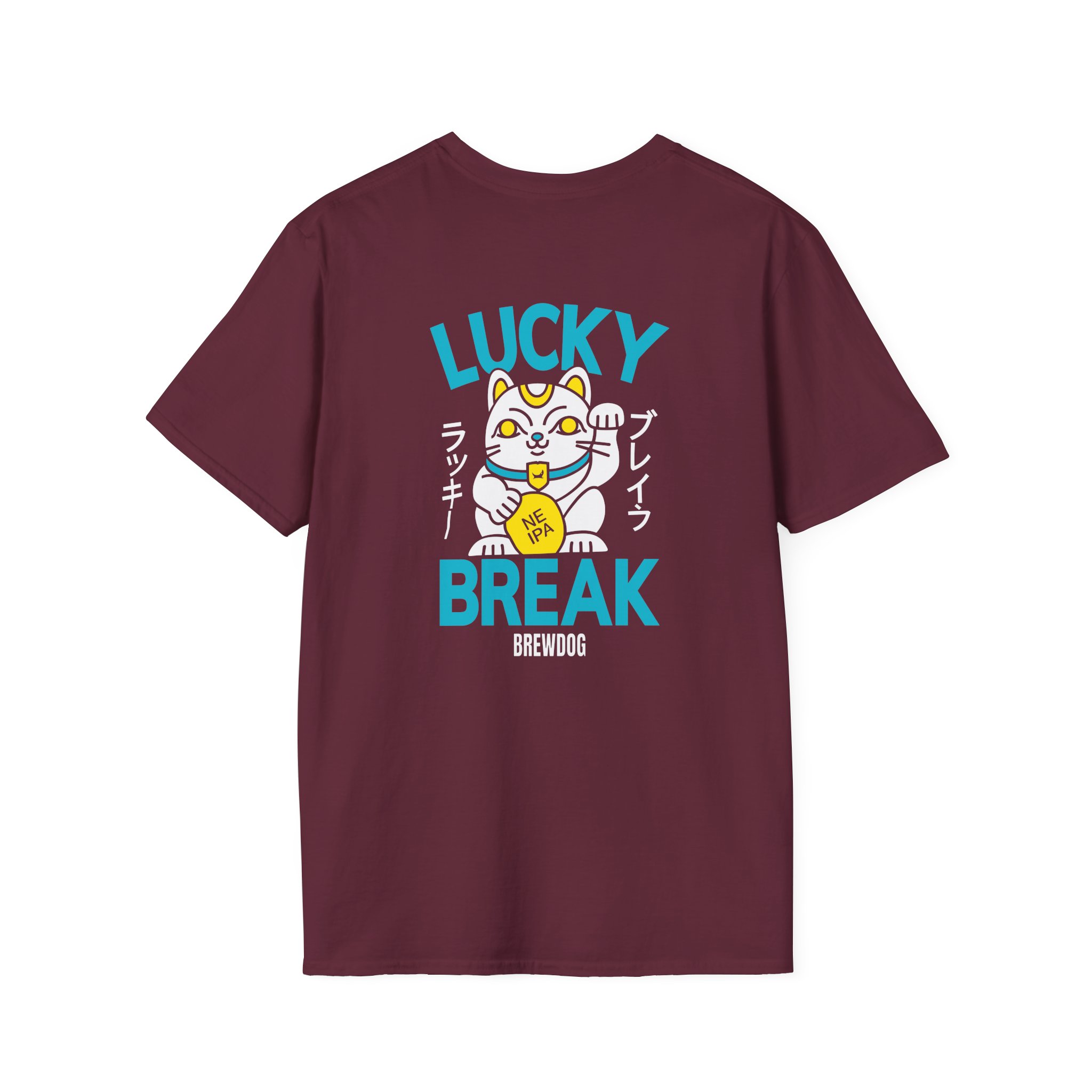 Brewdog Lucky Break Unisex Softstyle T-Shirt - Image 4