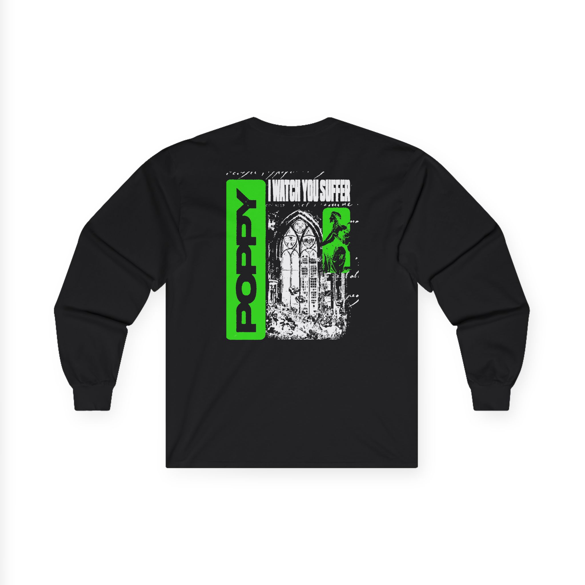 Poppy I Watch You Suffer Unisex Ultra Cotton Long Sleeve Tee - Image 2