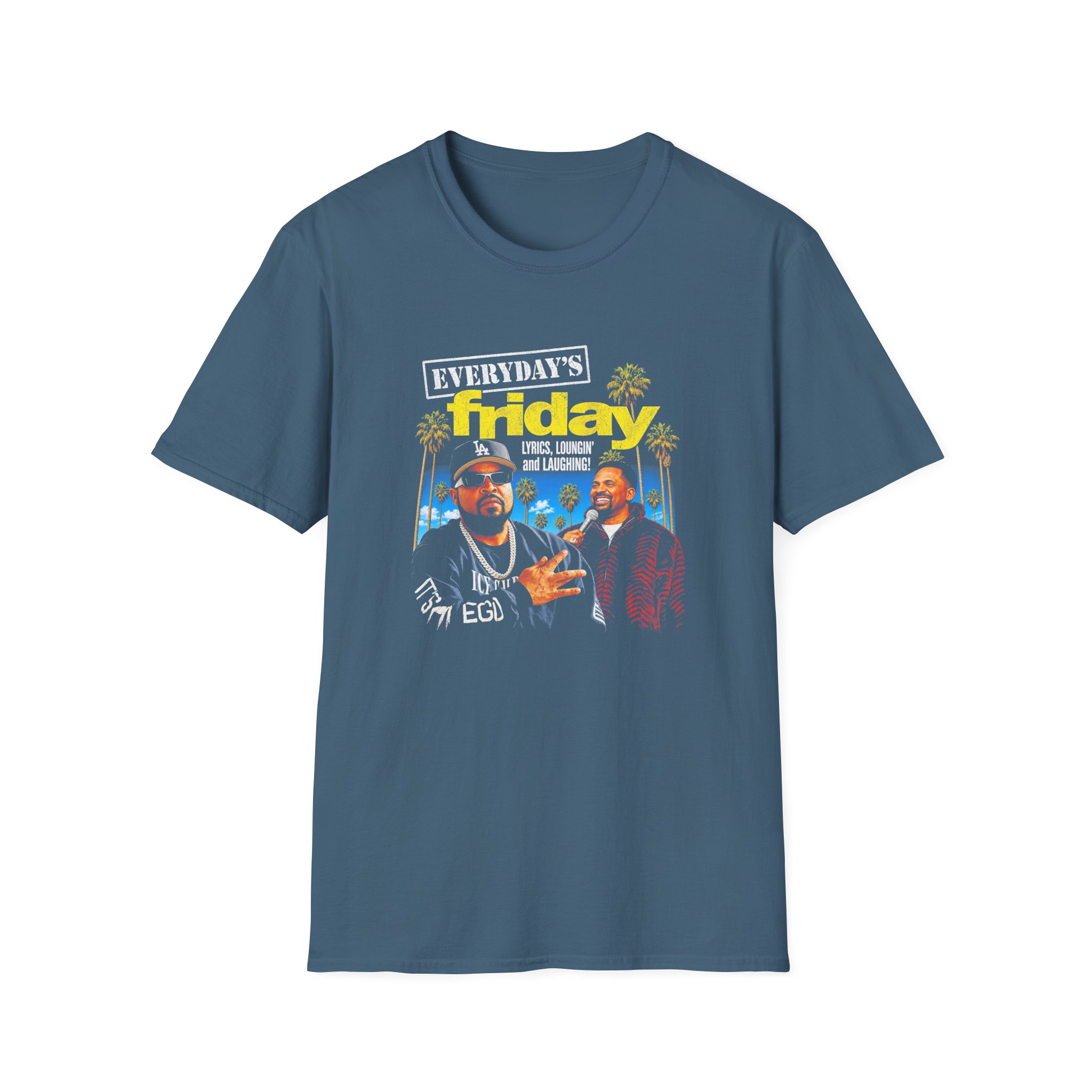 Ice Cube Everyday's Friday Unisex Softstyle T-Shirt - Image 11