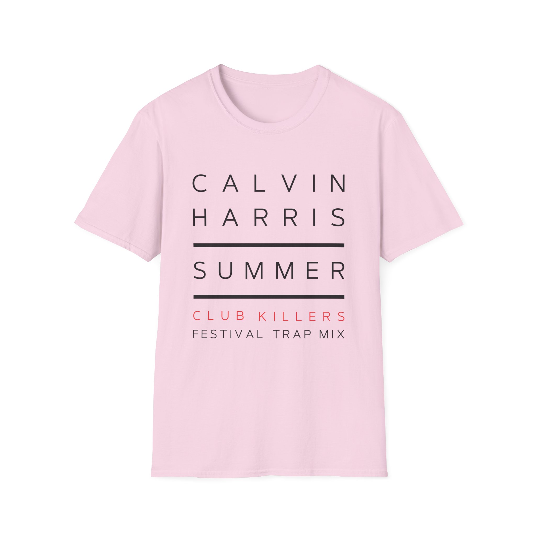 Calvin Harris Summer 4 Album Cover Unisex Softstyle T-Shirt - Image 25