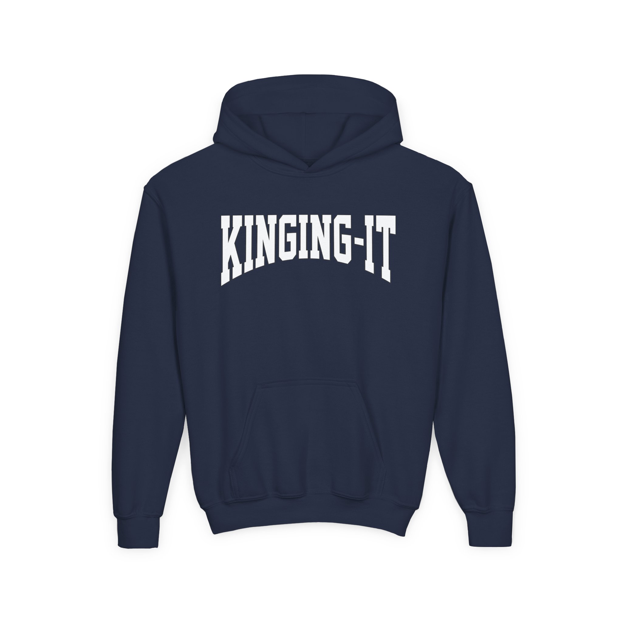 Kinging It Youth Heavy Blend Hooded Sweatshirt - Image 13