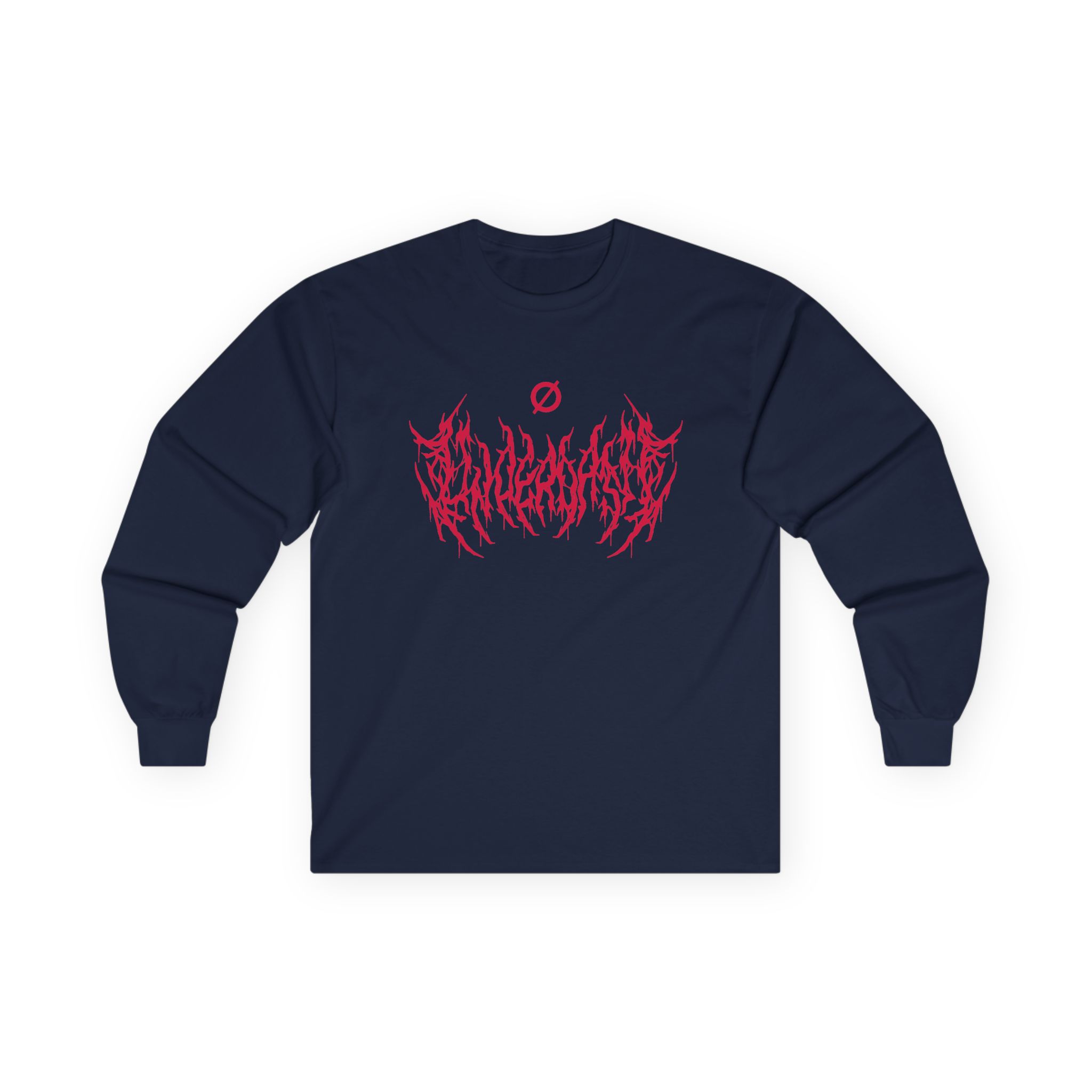 Underoath Metal Logo Unisex Ultra Cotton Long Sleeve Tee - Image 9