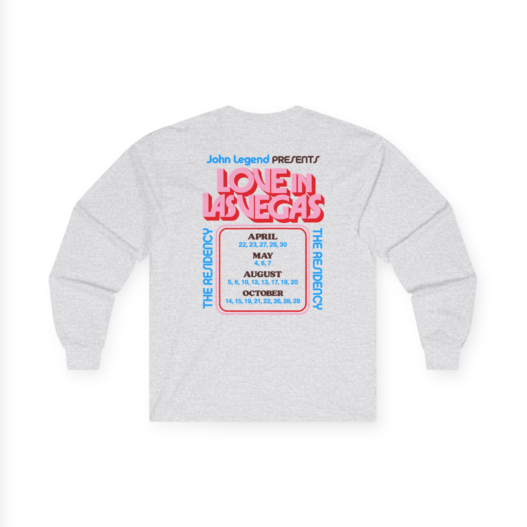 John Legend Love In Las Vegas Unisex Ultra Cotton Long Sleeve Tee - Image 4