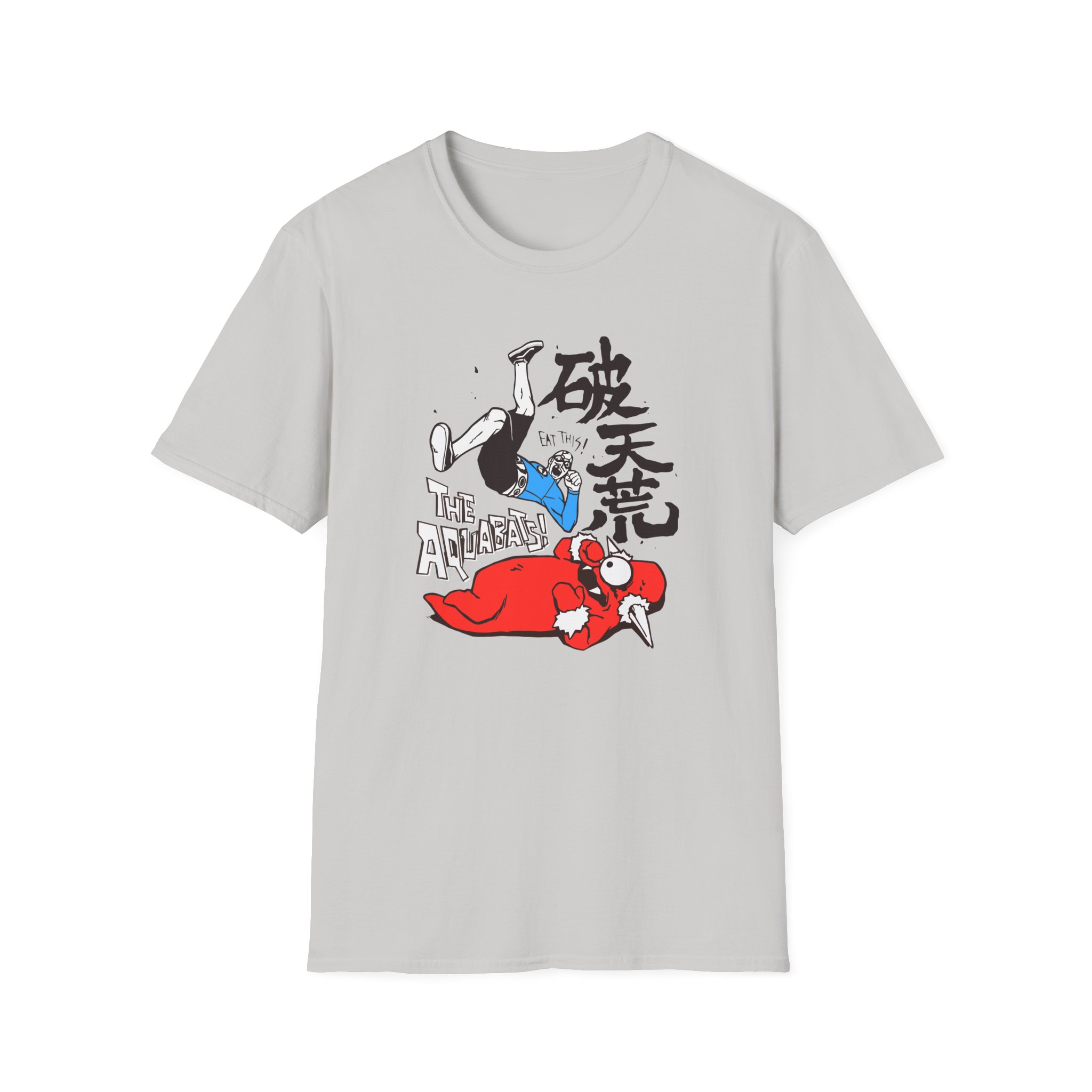 The Aquabats Elbow Drop! Archive Unisex Softstyle T-Shirt - Image 7