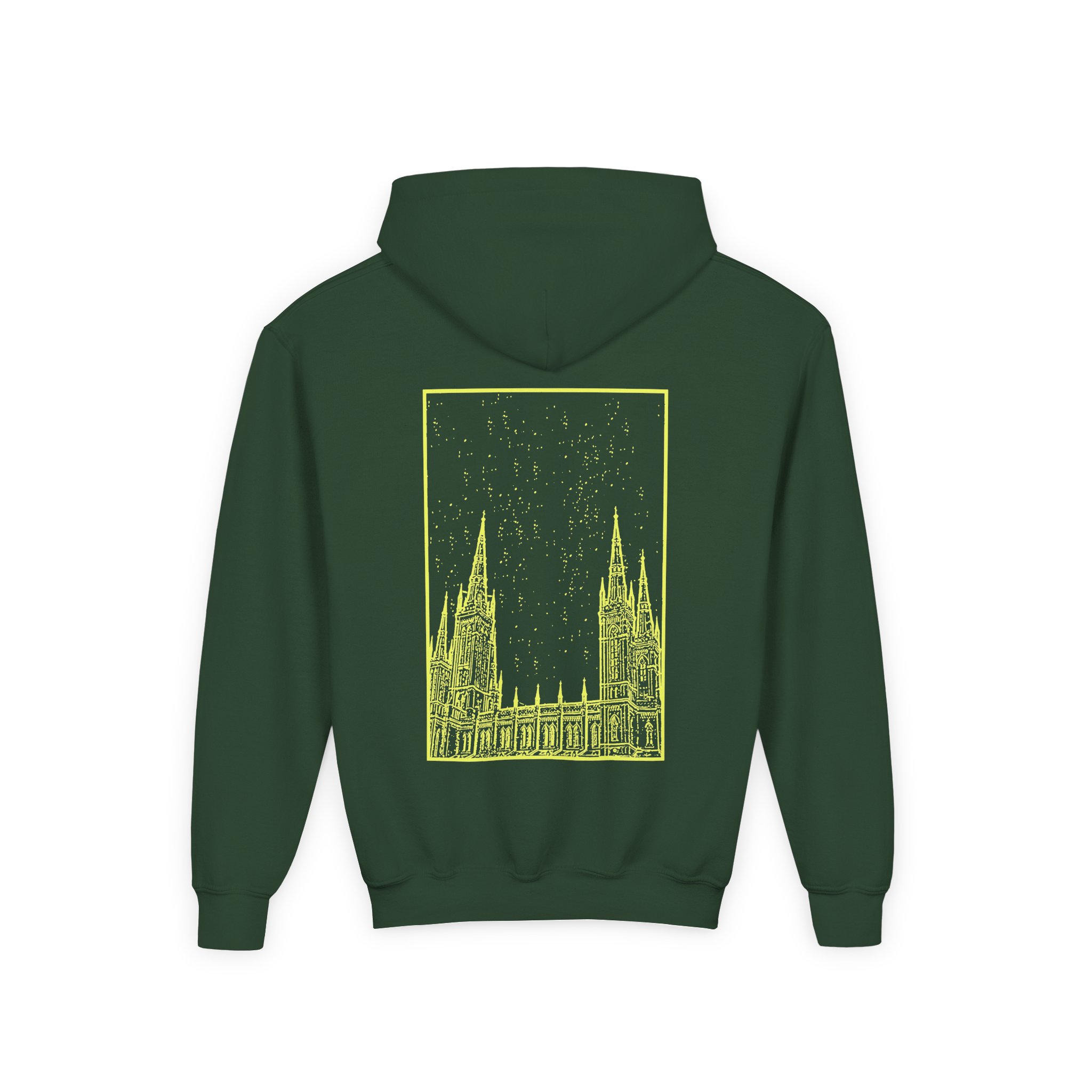 Knocked Loose Youth Heavy Blend Hooded Sweatshirt - Image 6