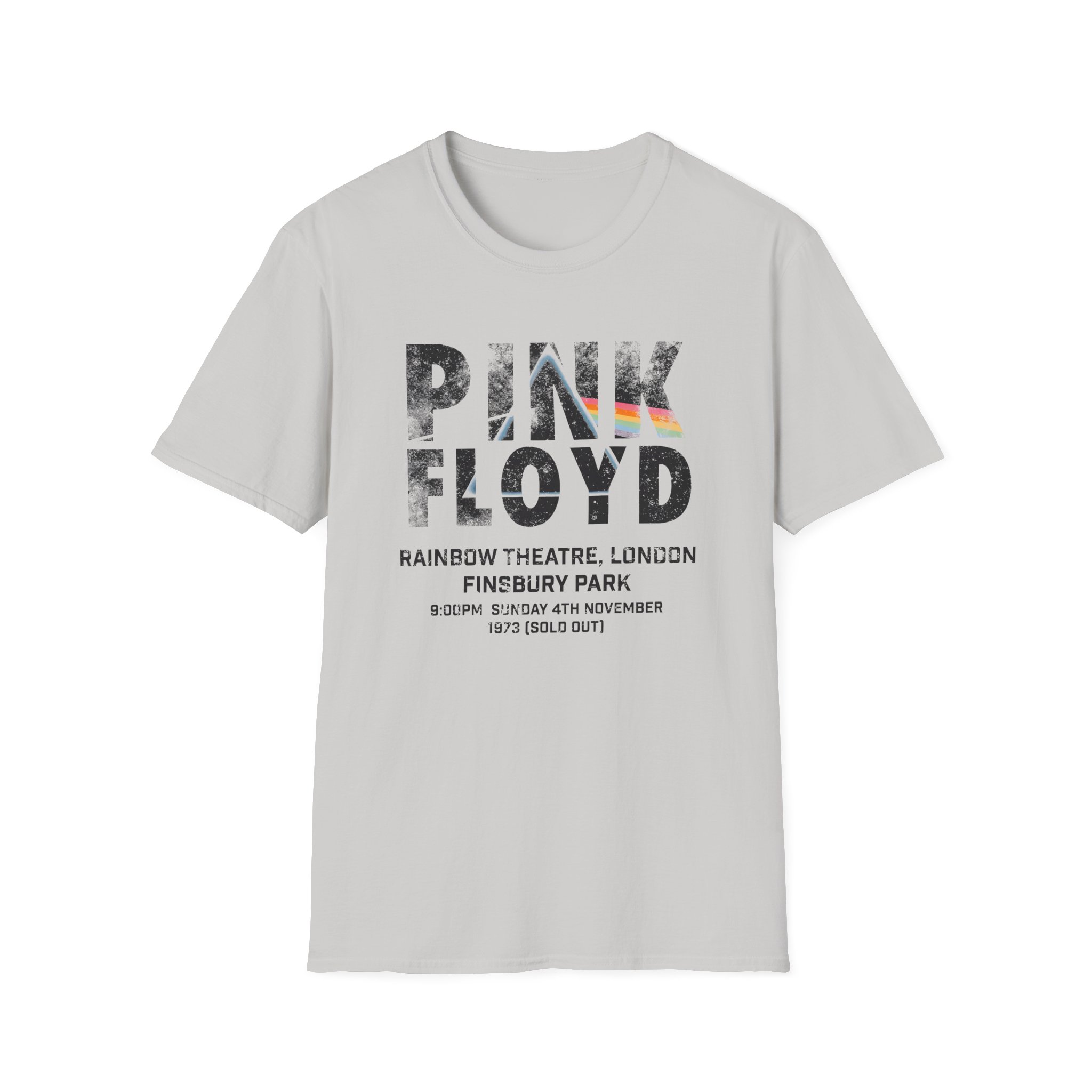 Pink Floyd Rainbow Unisex Softstyle T-shirt - Image 5