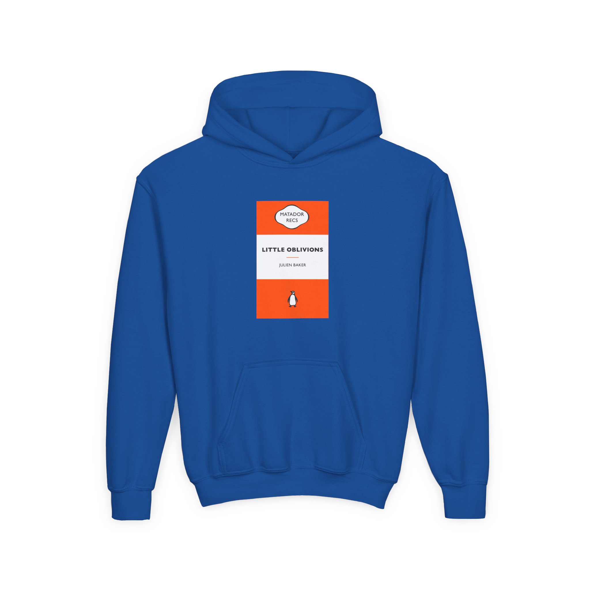 Julien Baker Book Cover Youth Heavy Blend Hooded Sweatshirt - Image 9