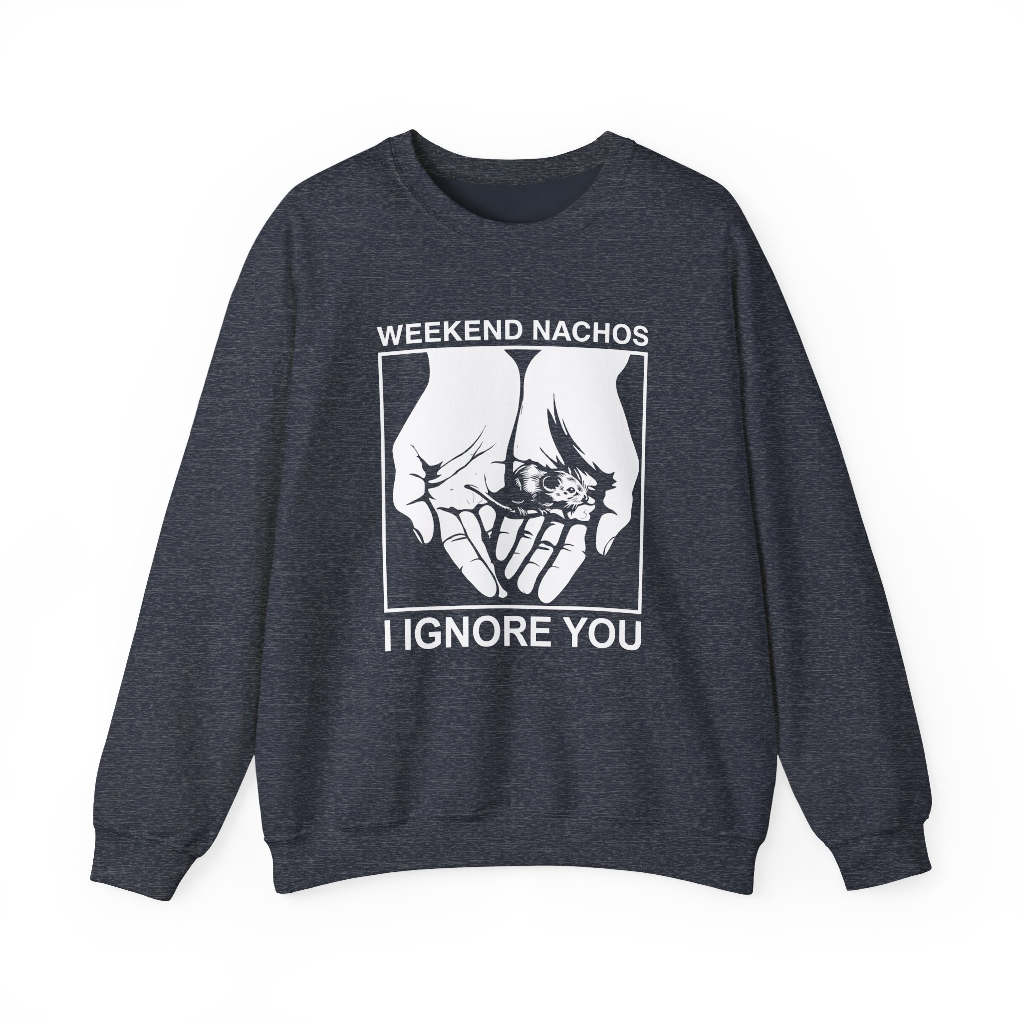 Weekend Nachos Unisex Heavy Blend™ Crewneck Sweatshirt - Image 11