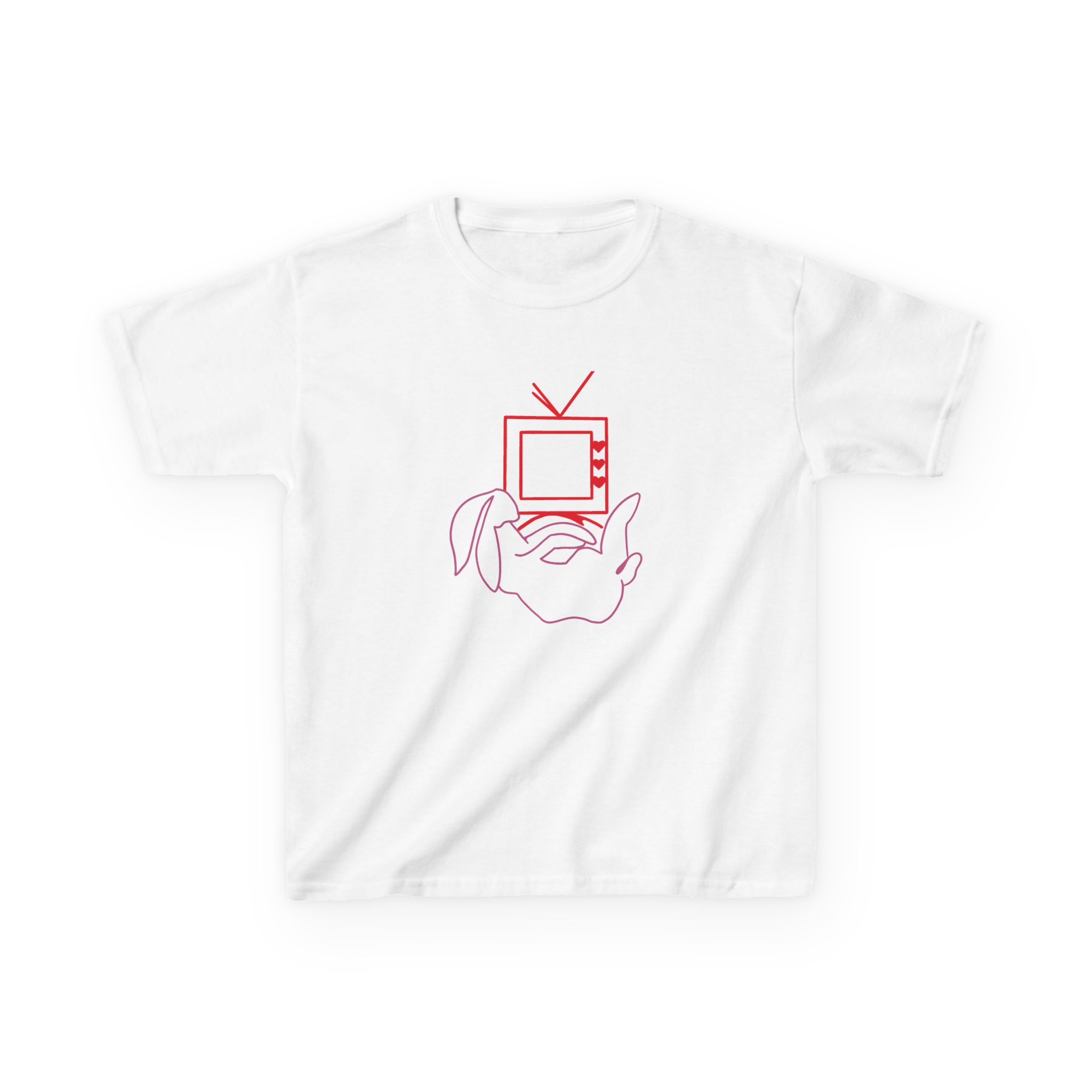 Love on Tour Harry Styles Bunny Tv Kids Heavy Cotton™ Tee