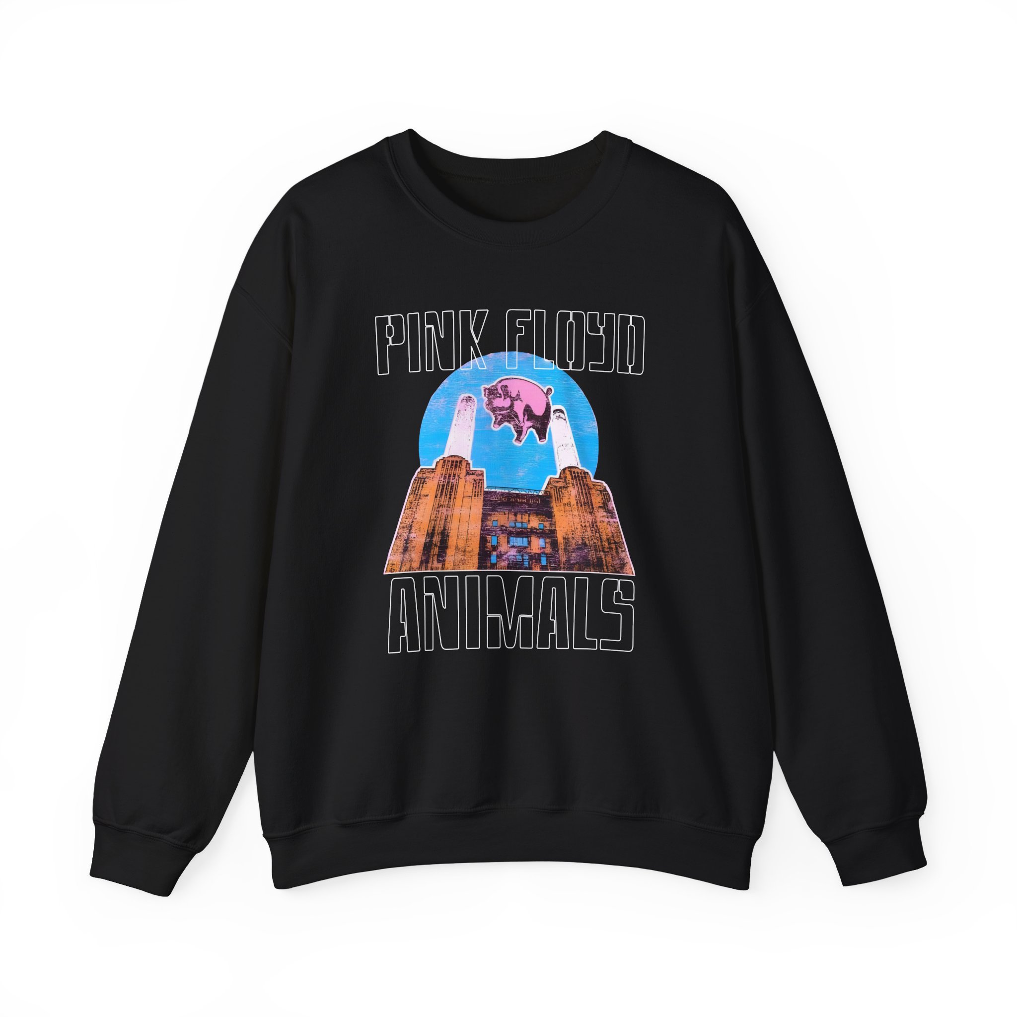 Pink Floyd Animals Pink Unisex Heavy Blend™ Crewneck Sweatshirt