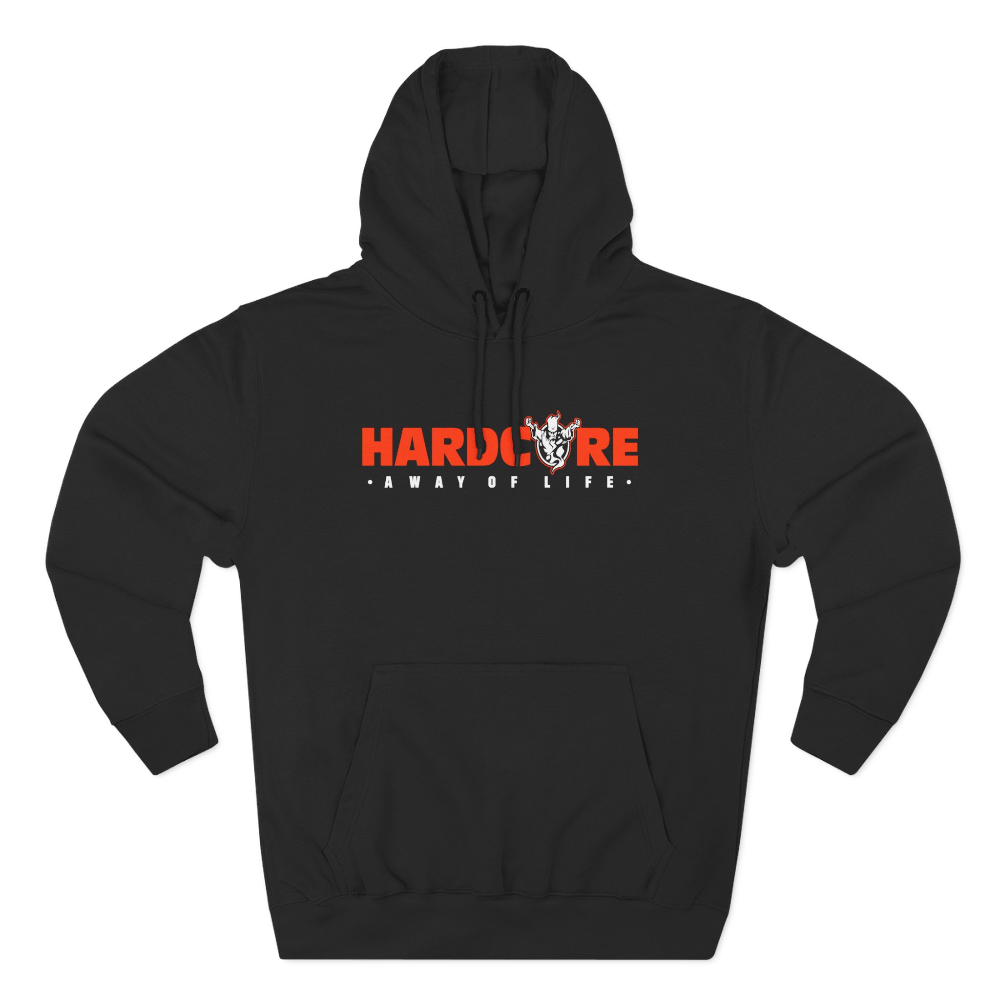 Thunderdome Hardcore Away of Life Three-Panel Fleece Hoodie