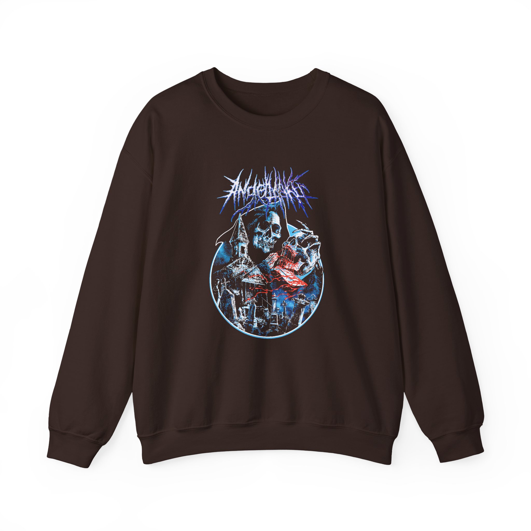 Angelmaker Angel Of Death Unisex Heavy Blend™ Crewneck Sweatshirt - Image 3