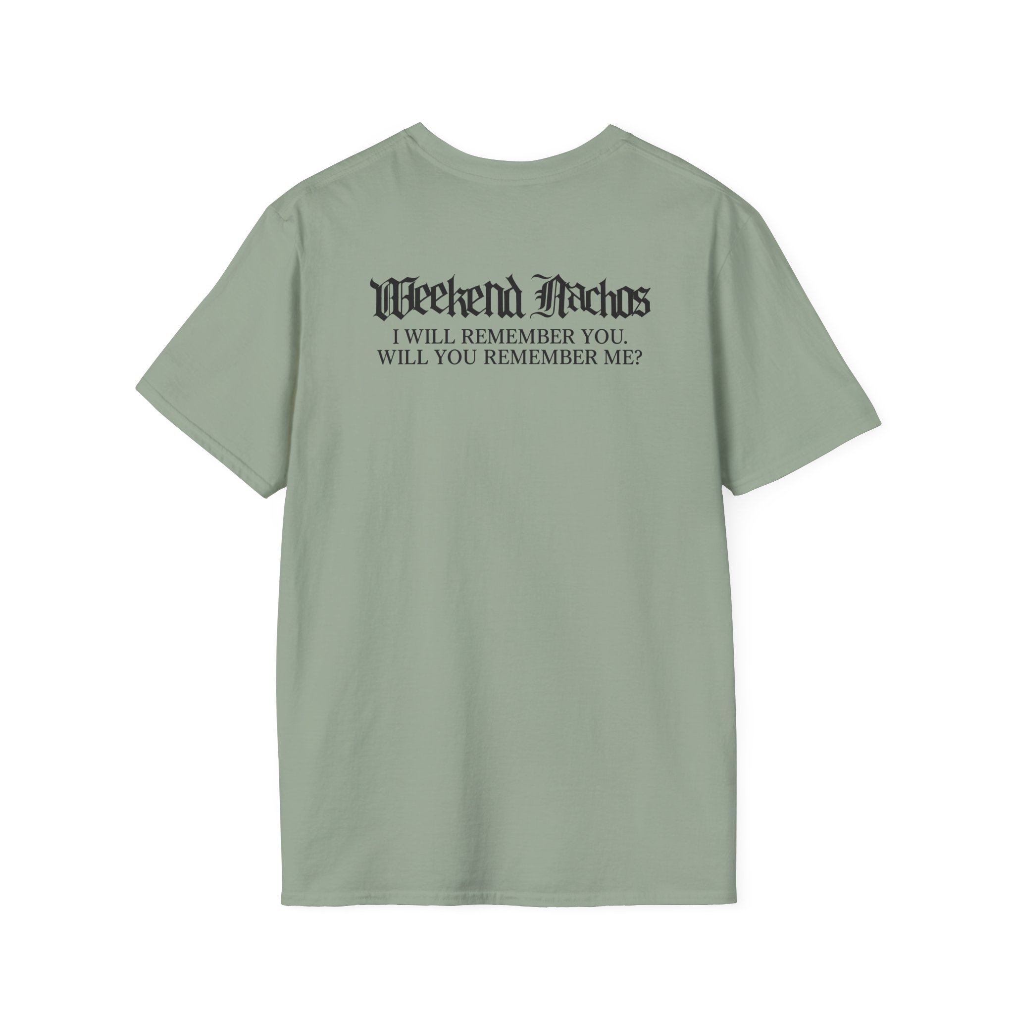 Weekend Nachos Sarah Unisex Softstyle T-Shirt - Image 12