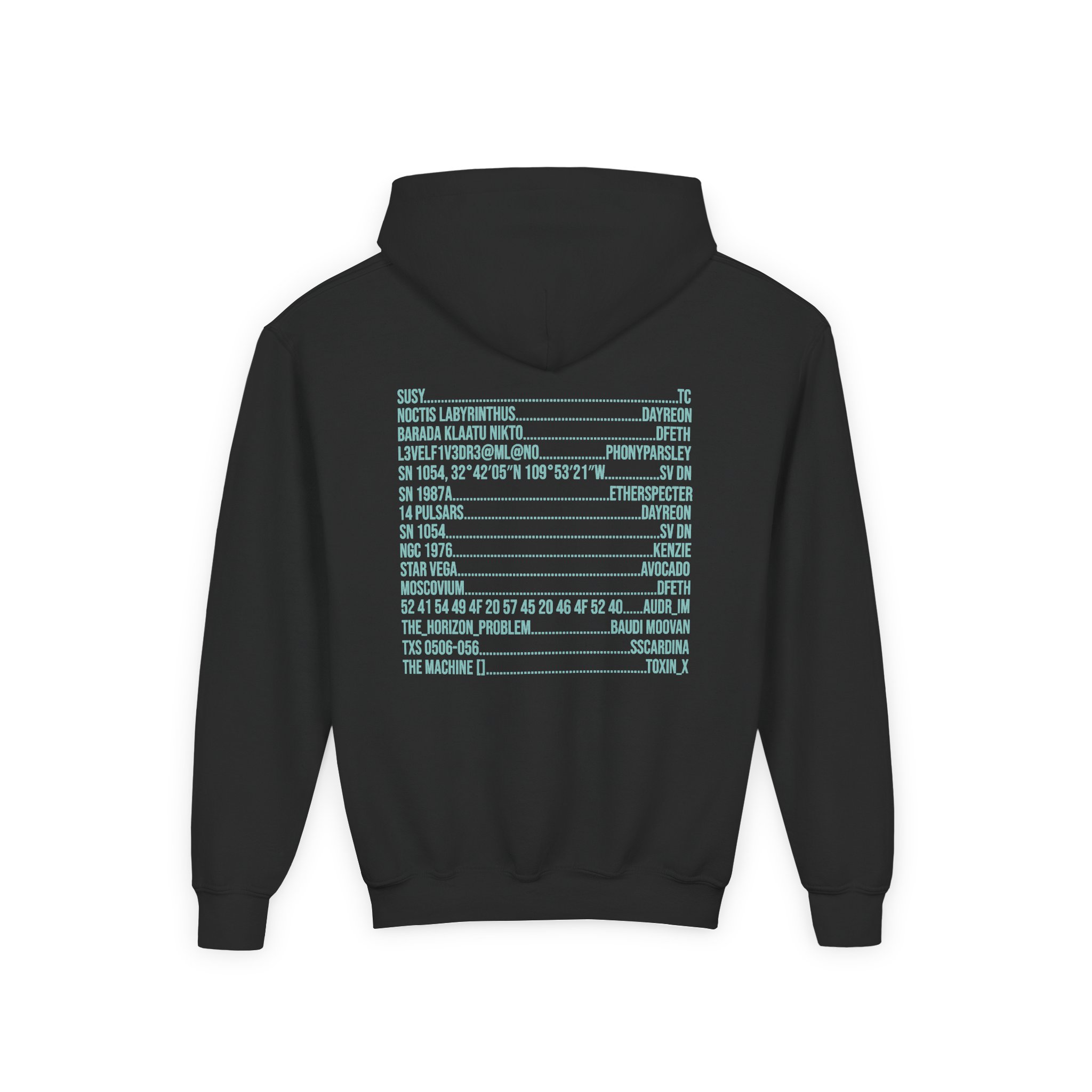 Deathpact Youth Heavy Blend Hooded Sweatshirt - Image 2