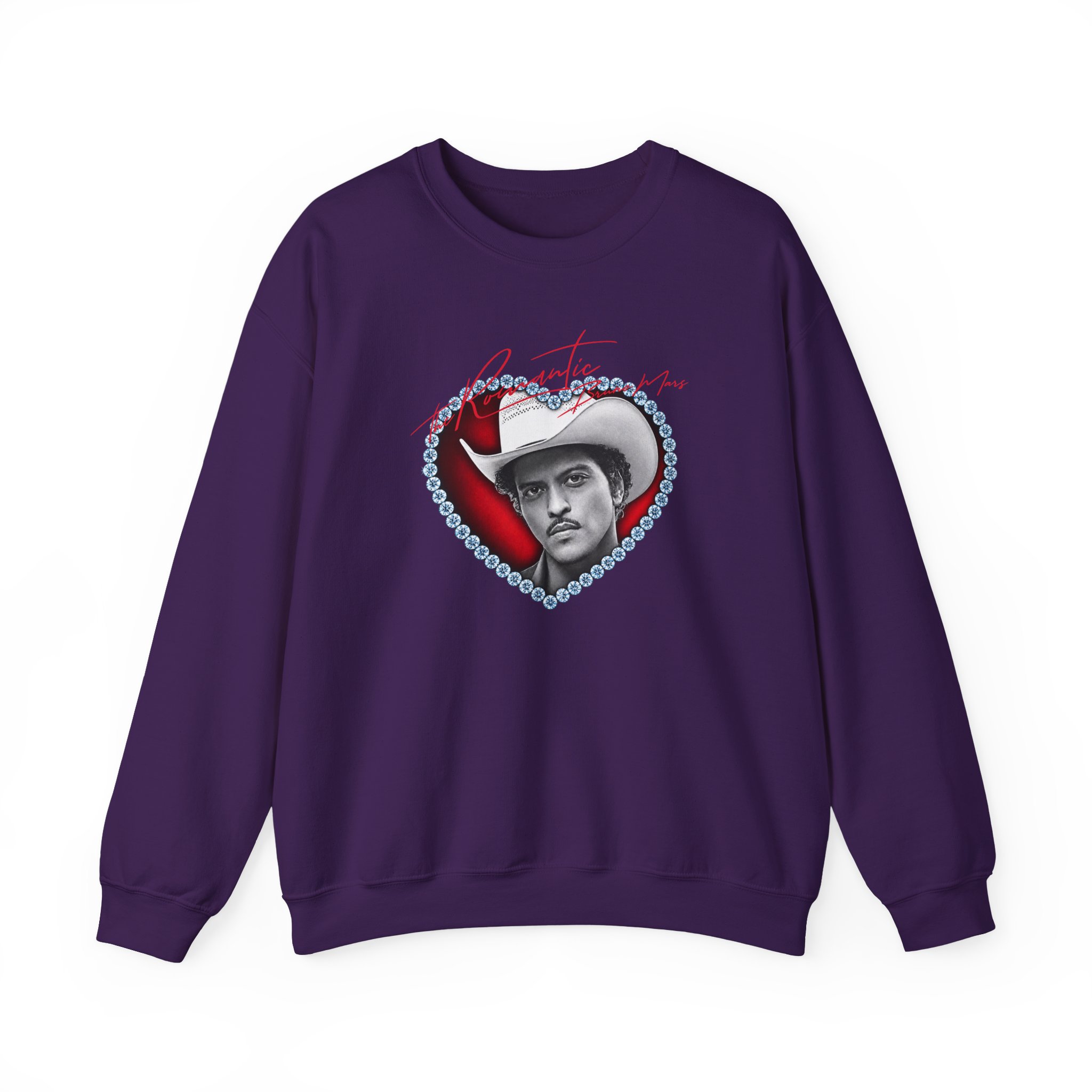 Bruno Mars Win Your Heart Unisex Heavy Blend™ Crewneck Sweatshirt - Image 9
