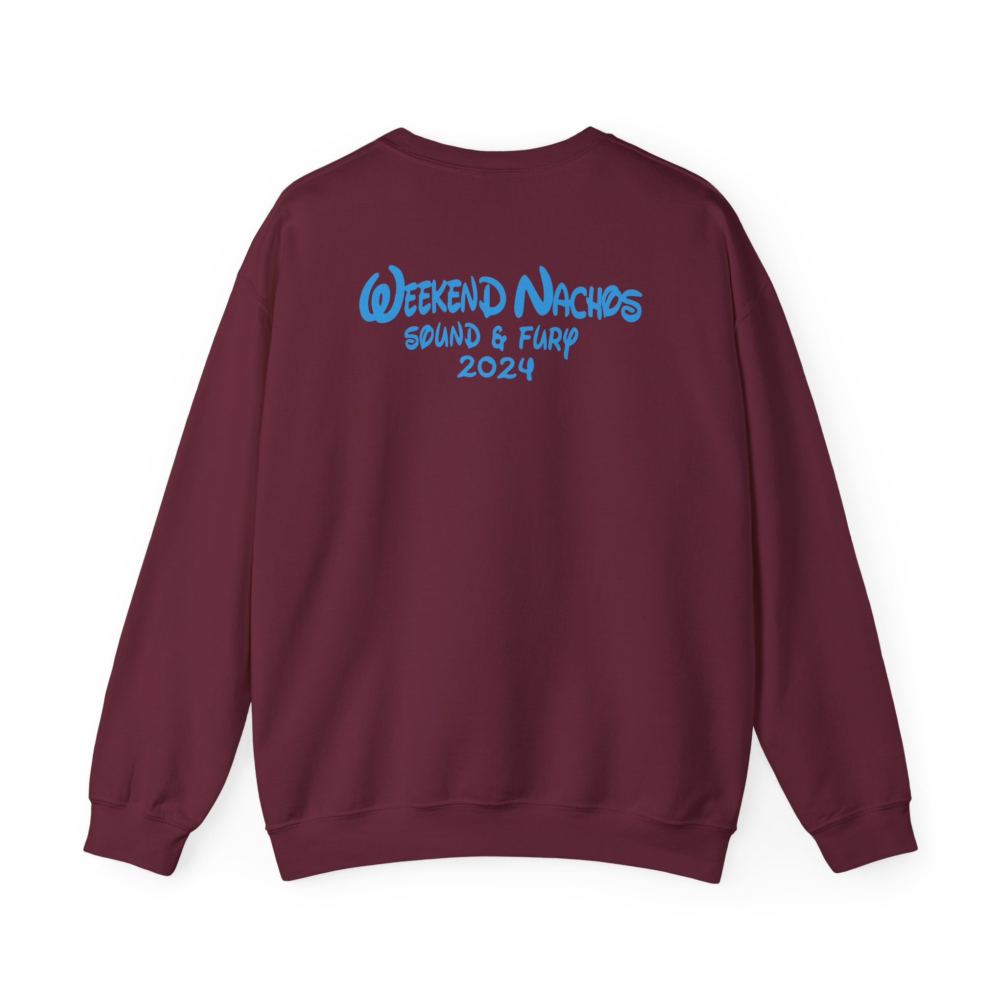 Weekend Nachos Sound and Fury Unisex Heavy Blend™ Crewneck Sweatshirt - Image 4