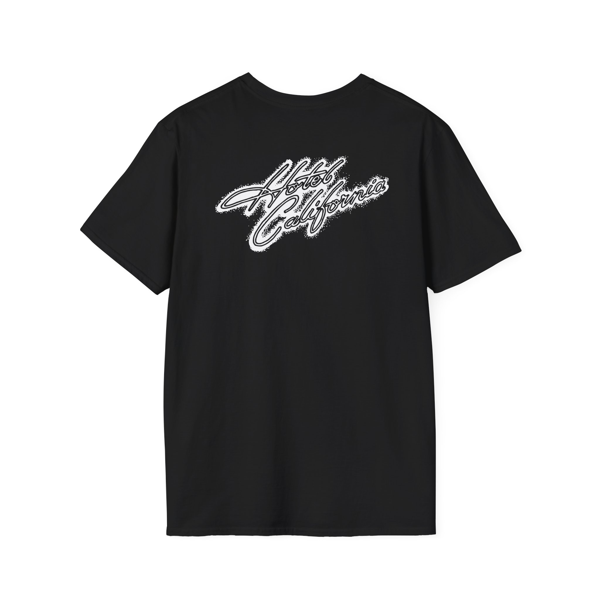 The Eagles Hotel California Unisex Softstyle T-Shirt - Image 2