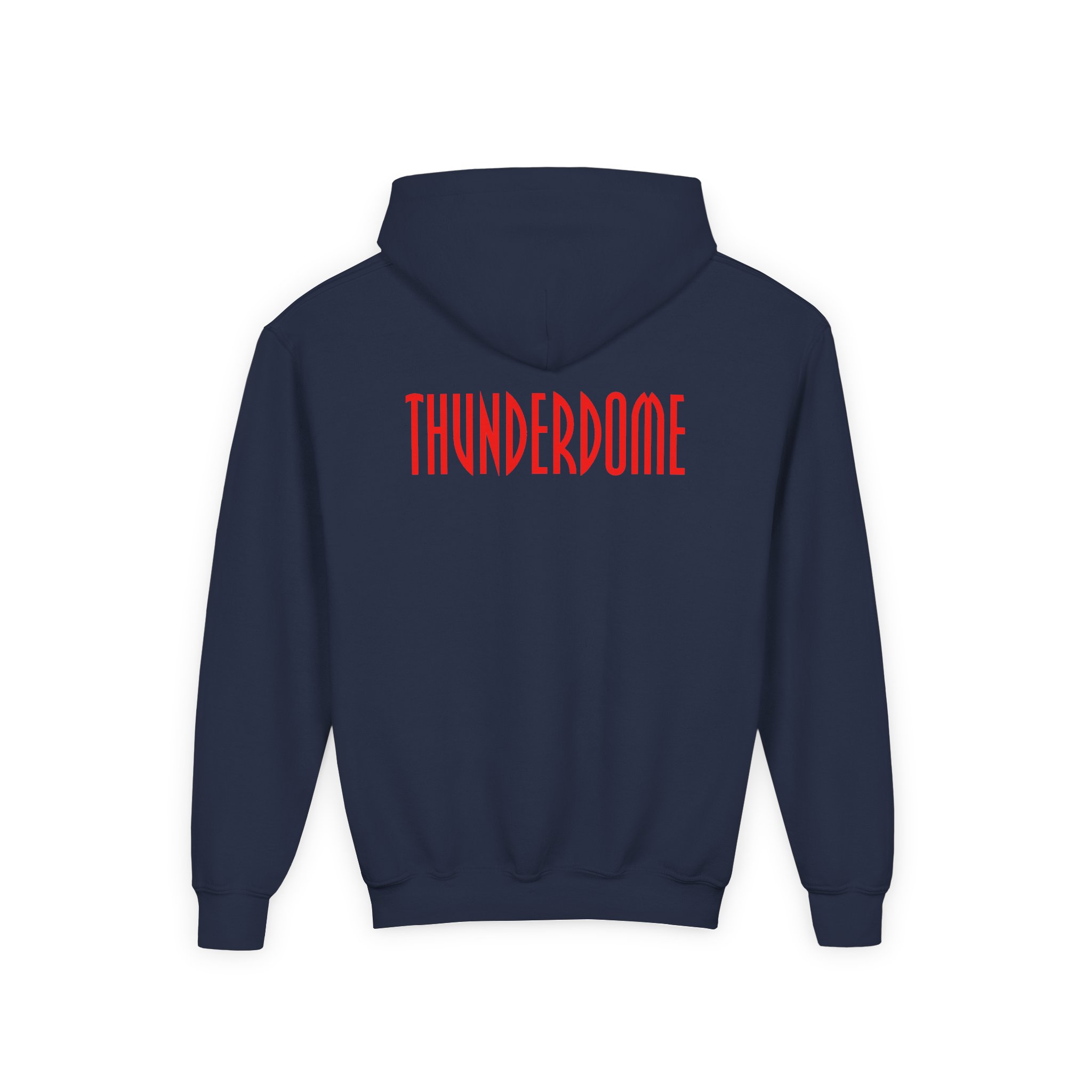 Thunderdome Logo Youth Heavy Blend Hooded Sweatshirt - Image 8