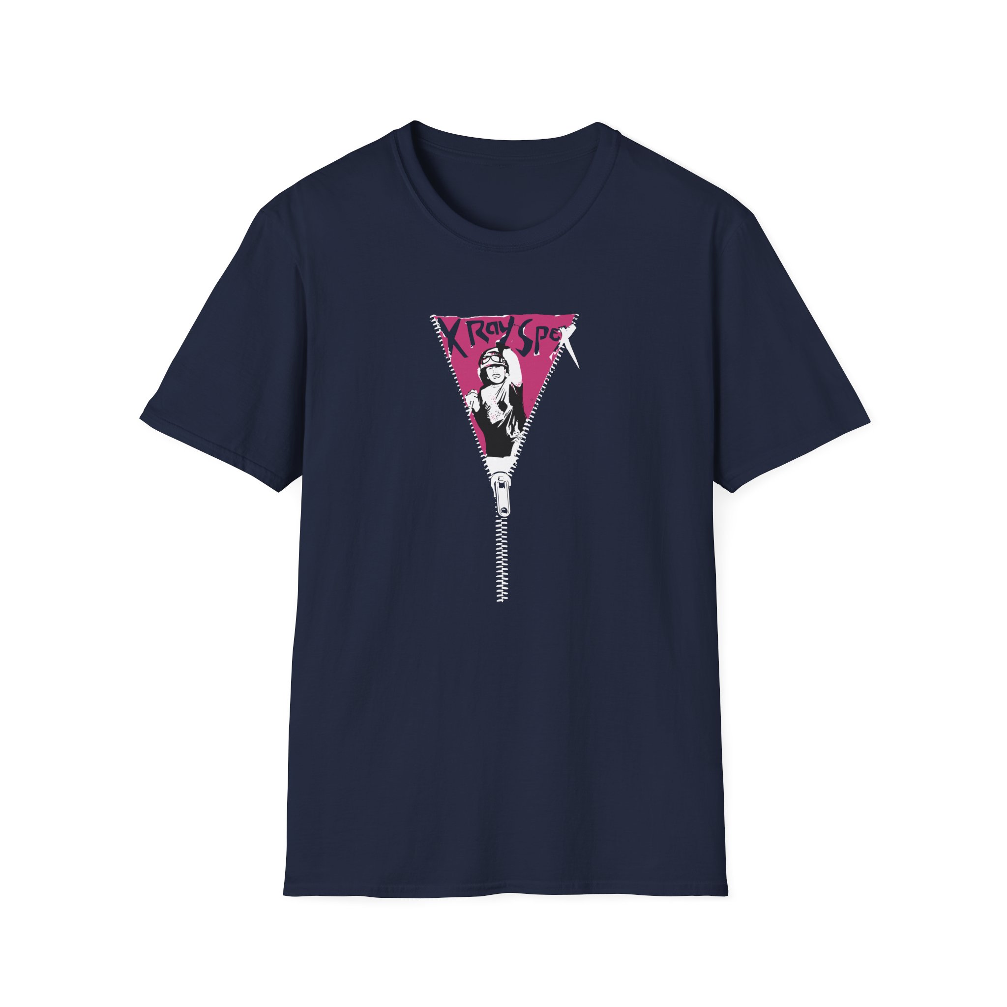 X-ray Spex Zipper Unisex Softstyle T-Shirt - Image 19