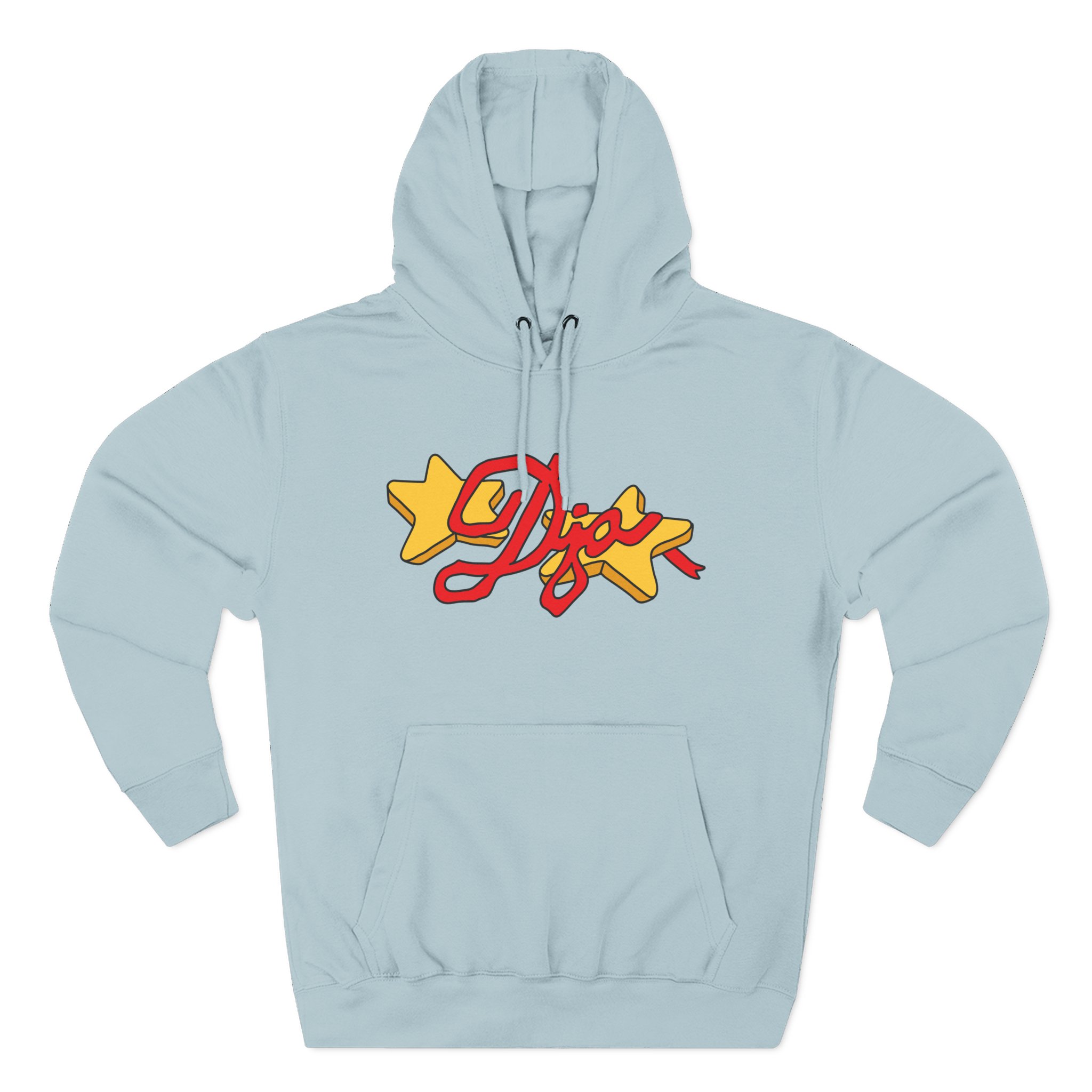 Djo Star Logo Three-Panel Fleece Hoodie - Image 11