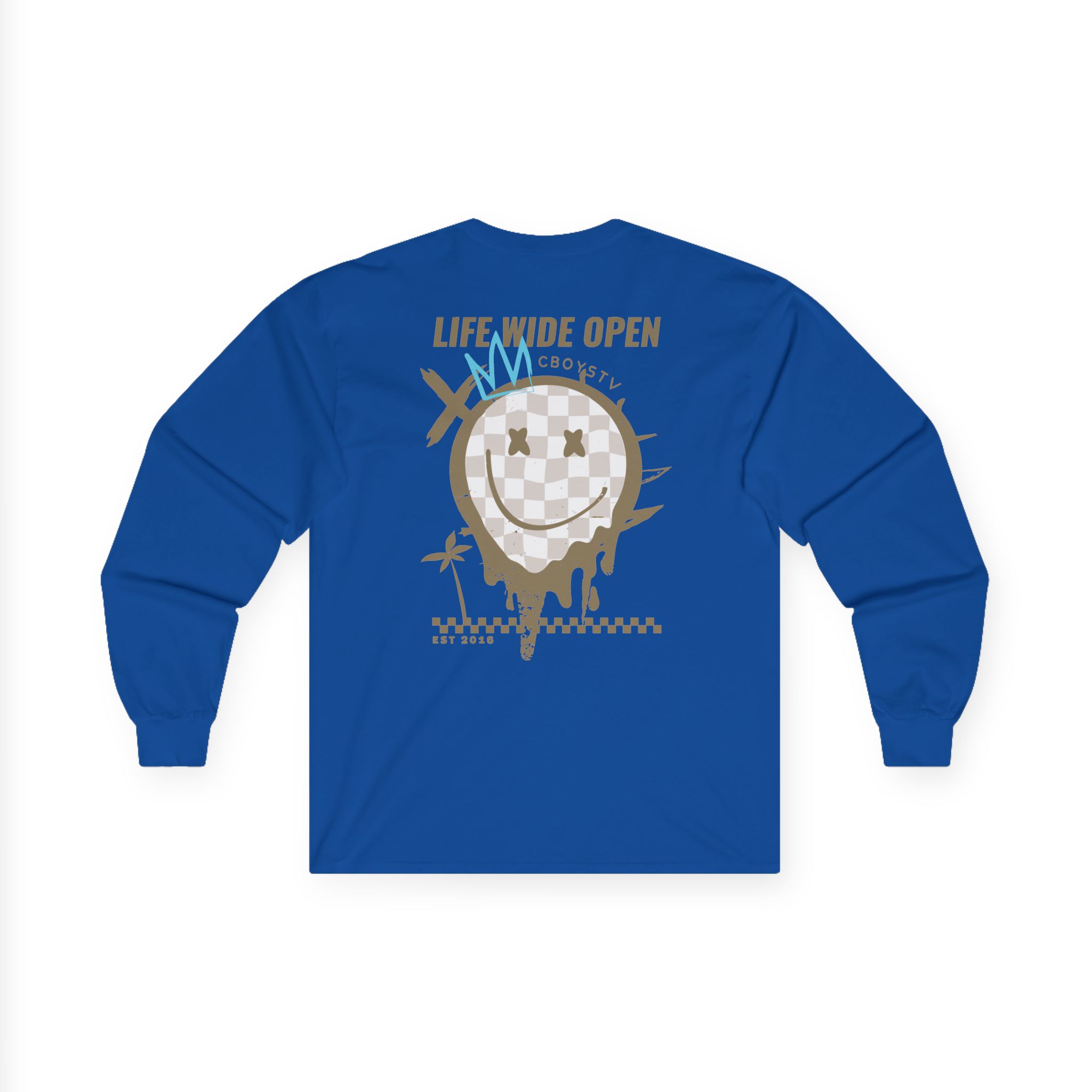 Cboystv Tan Rockstar Unisex Ultra Cotton Long Sleeve Tee - Image 12