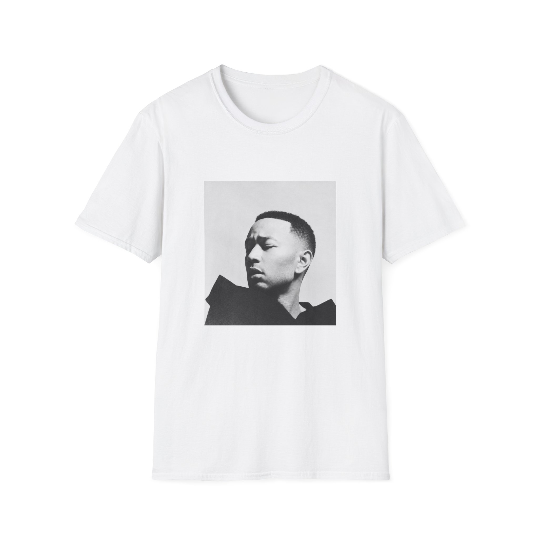 John Legend Darkness Lyrics Unisex Softstyle T-Shirt - Image 3