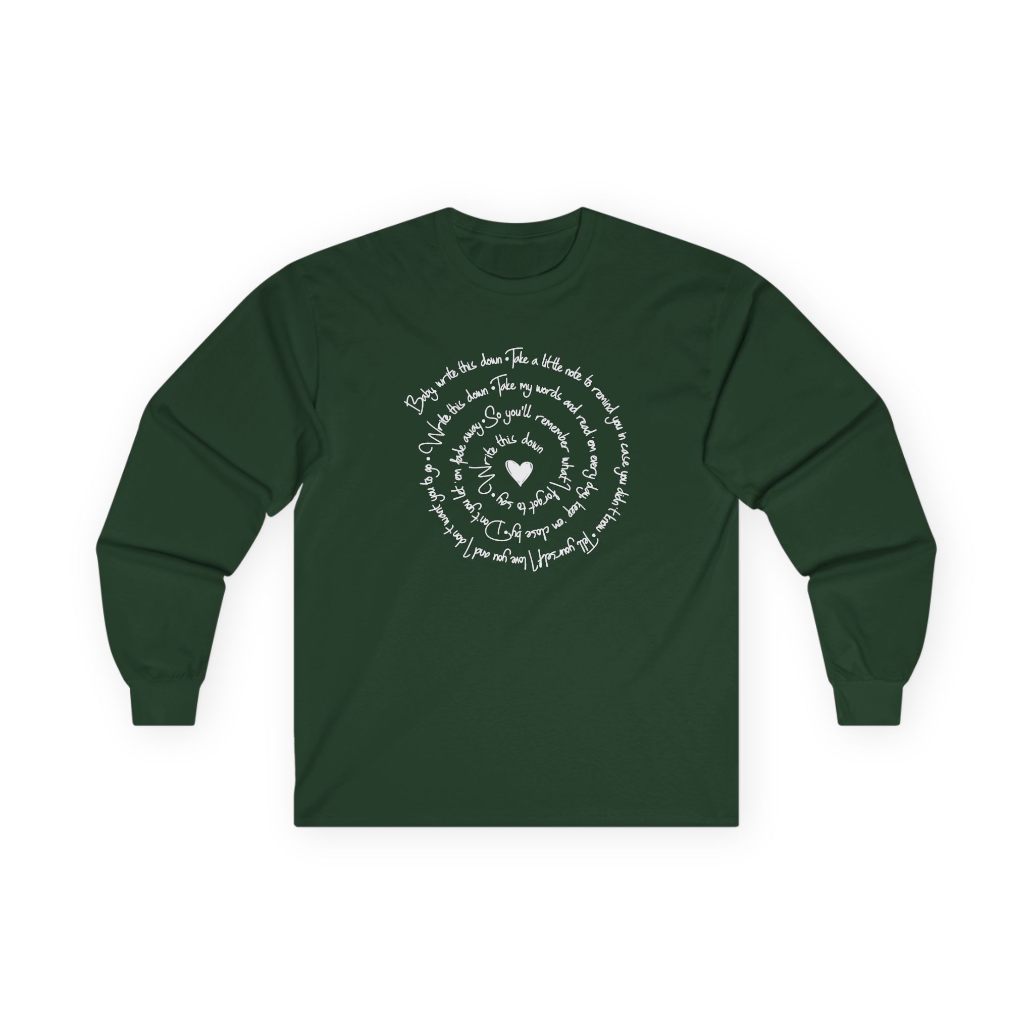 George Strait Wine Write This Down Unisex Ultra Cotton Long Sleeve Tee - Image 7