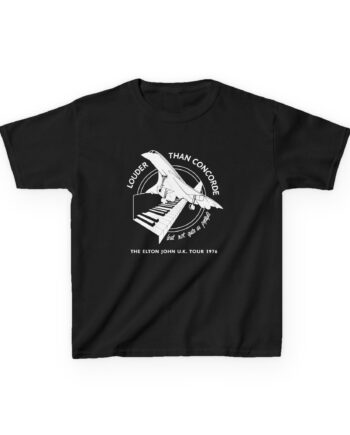 Ej Farewell Vintage Louder Than Concorde Kids Heavy Cotton™ Tee