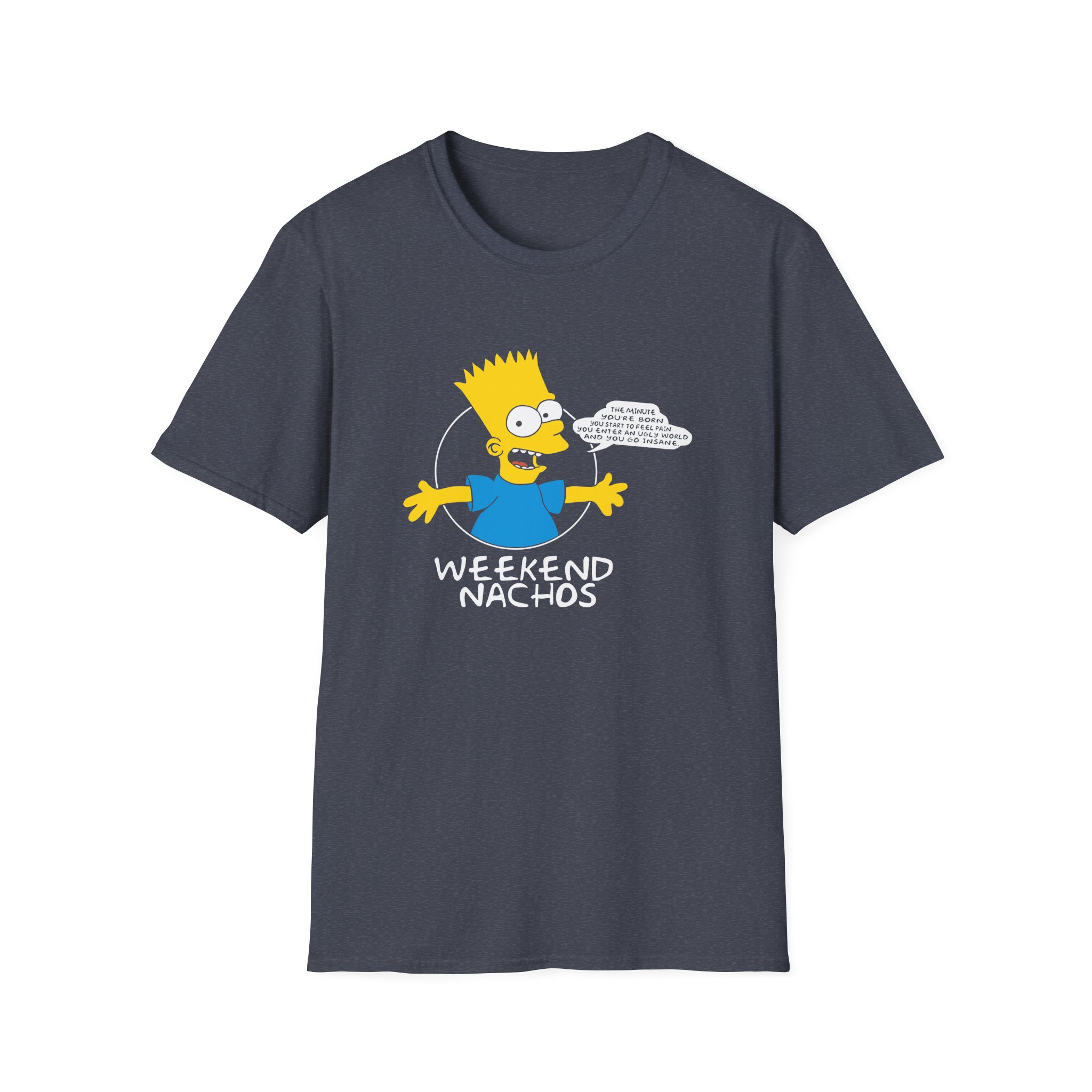 Weekend Nachos Unisex Softstyle T-Shirt - Image 23