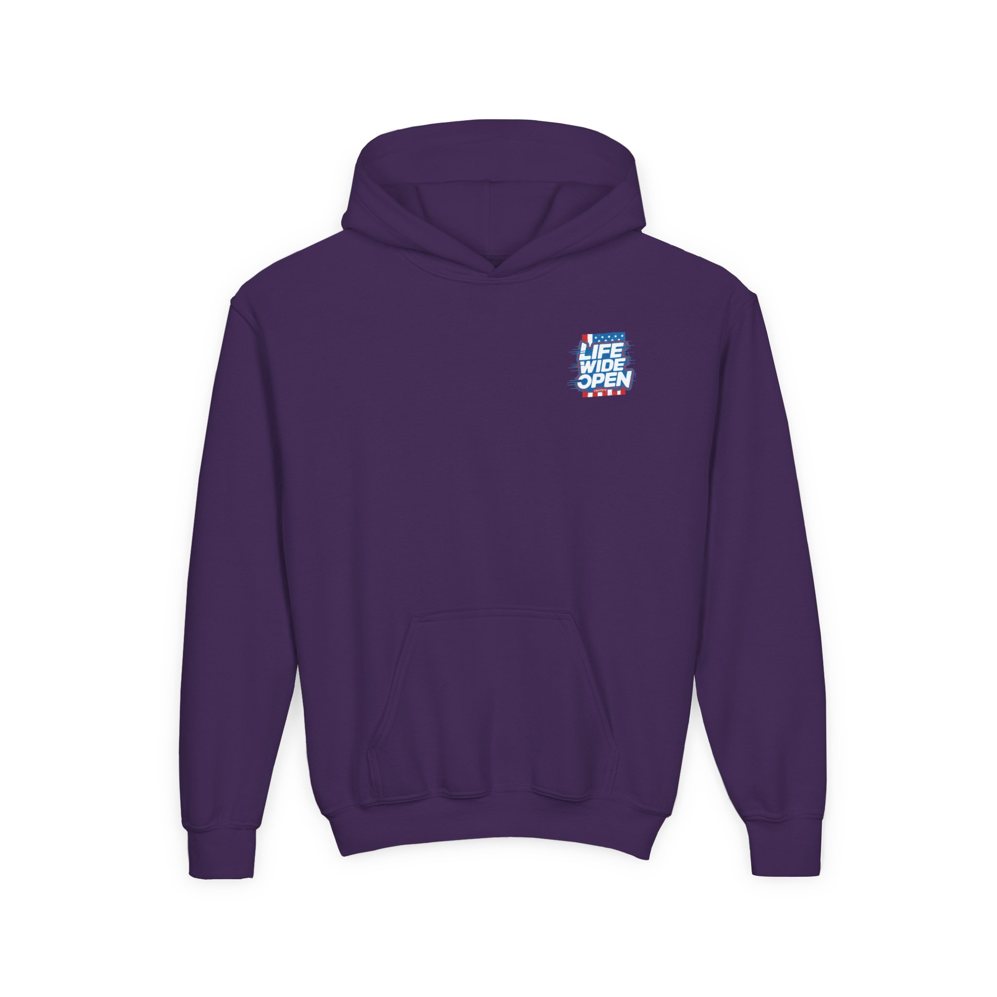 Cboystv Patriot Youth Heavy Blend Hooded Sweatshirt - Image 13