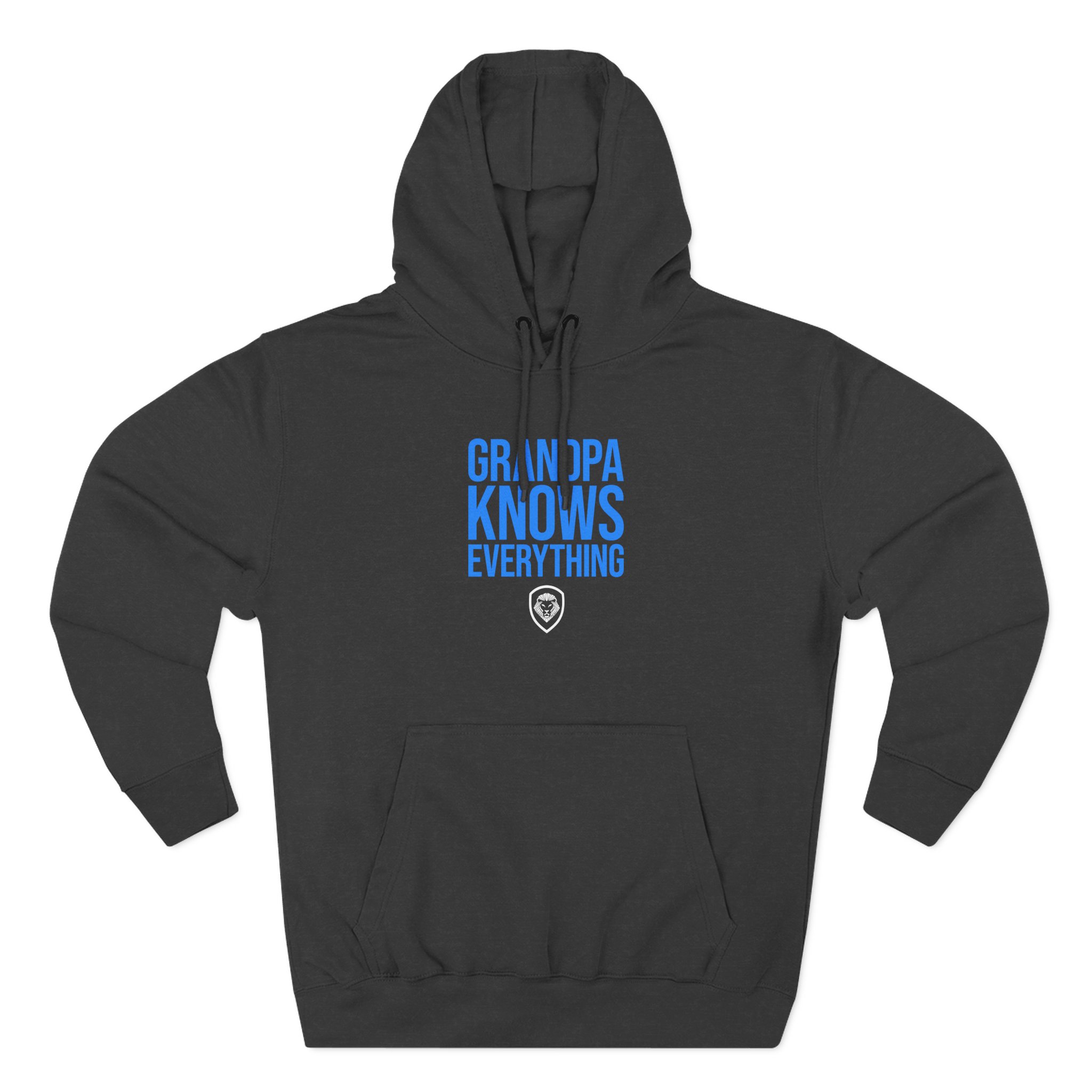 Valuetainment Grandpa Knows Everything Three-Panel Fleece Hoodie - Image 3