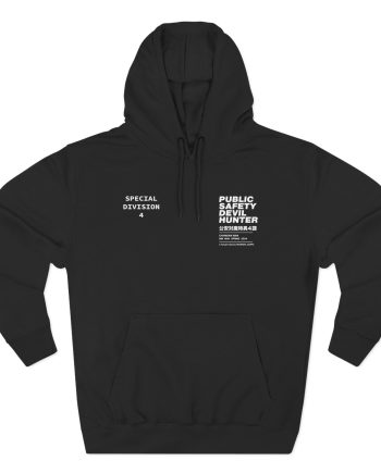 Chainsaw Man X Dim Mak Public Safety Three-Panel Fleece Hoodie