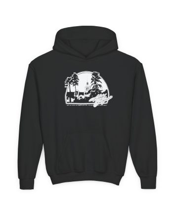Youth The Eagles Hotel California Heavy Blend Hooded Sweatshirt