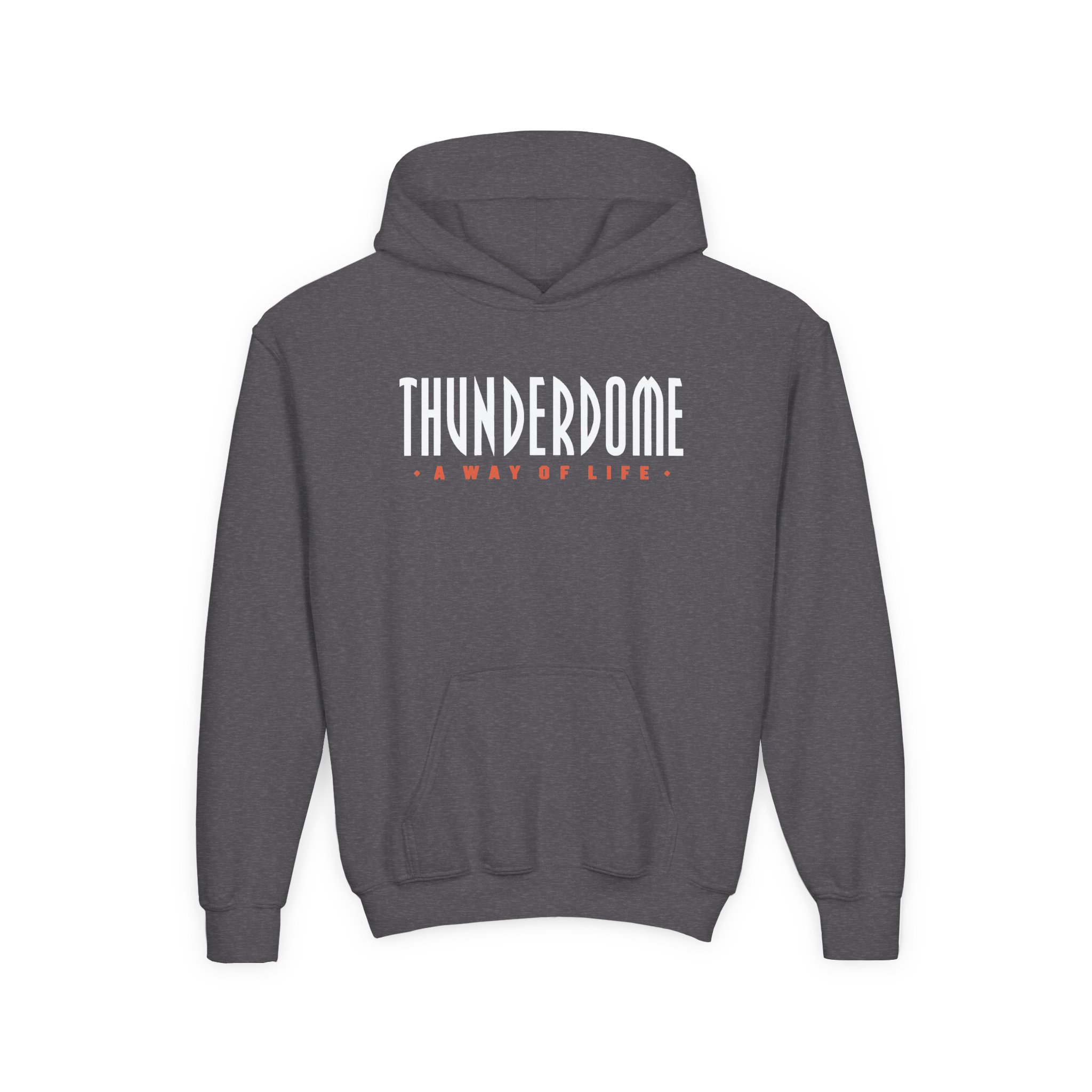 Thunderdome Way of Life Youth Heavy Blend Hooded Sweatshirt - Image 5