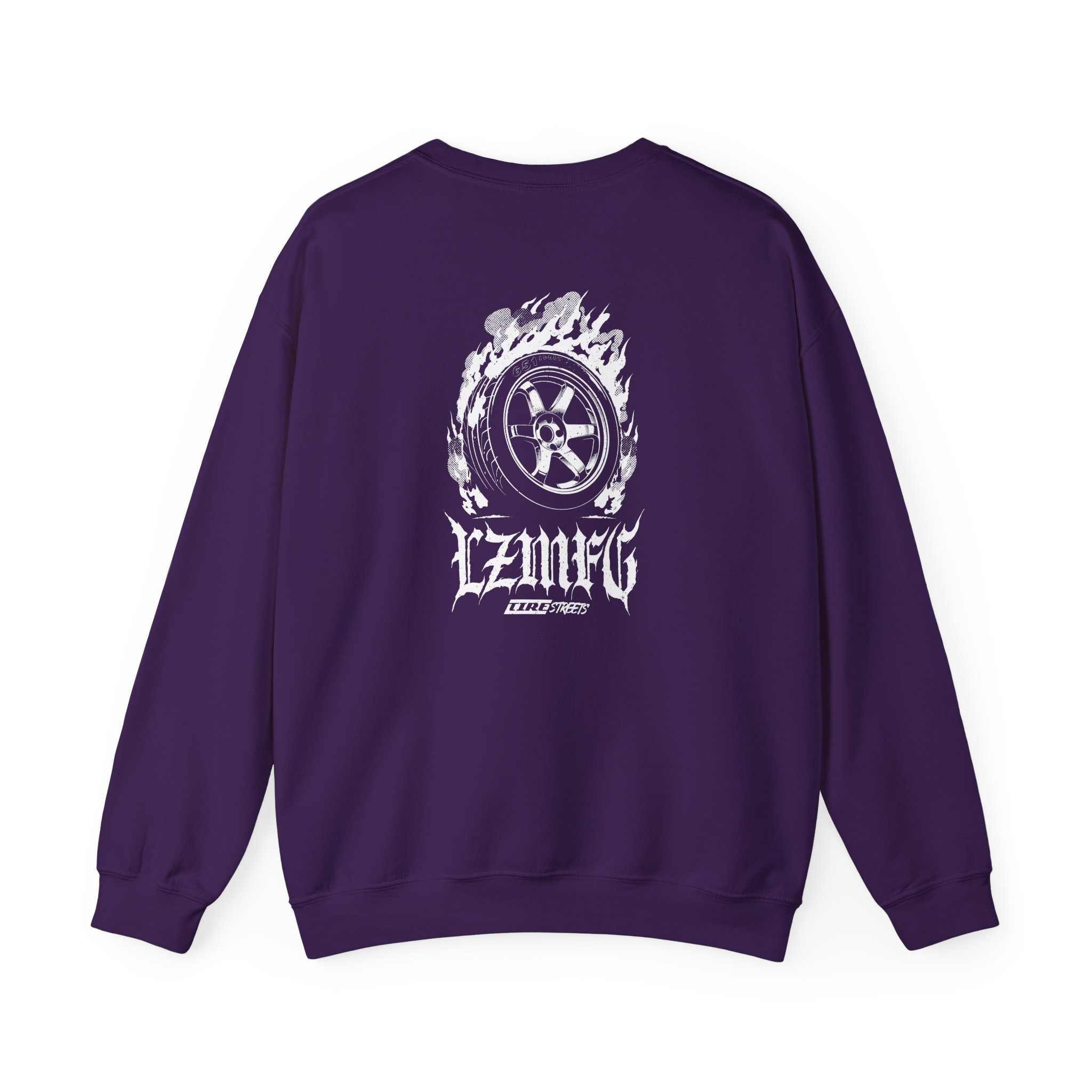 Adam LZ Tire Fire Unisex Heavy Blend™ Crewneck Sweatshirt - Image 20