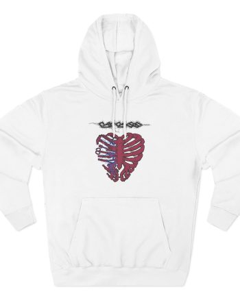 Carcass Three-Panel Fleece Hoodie