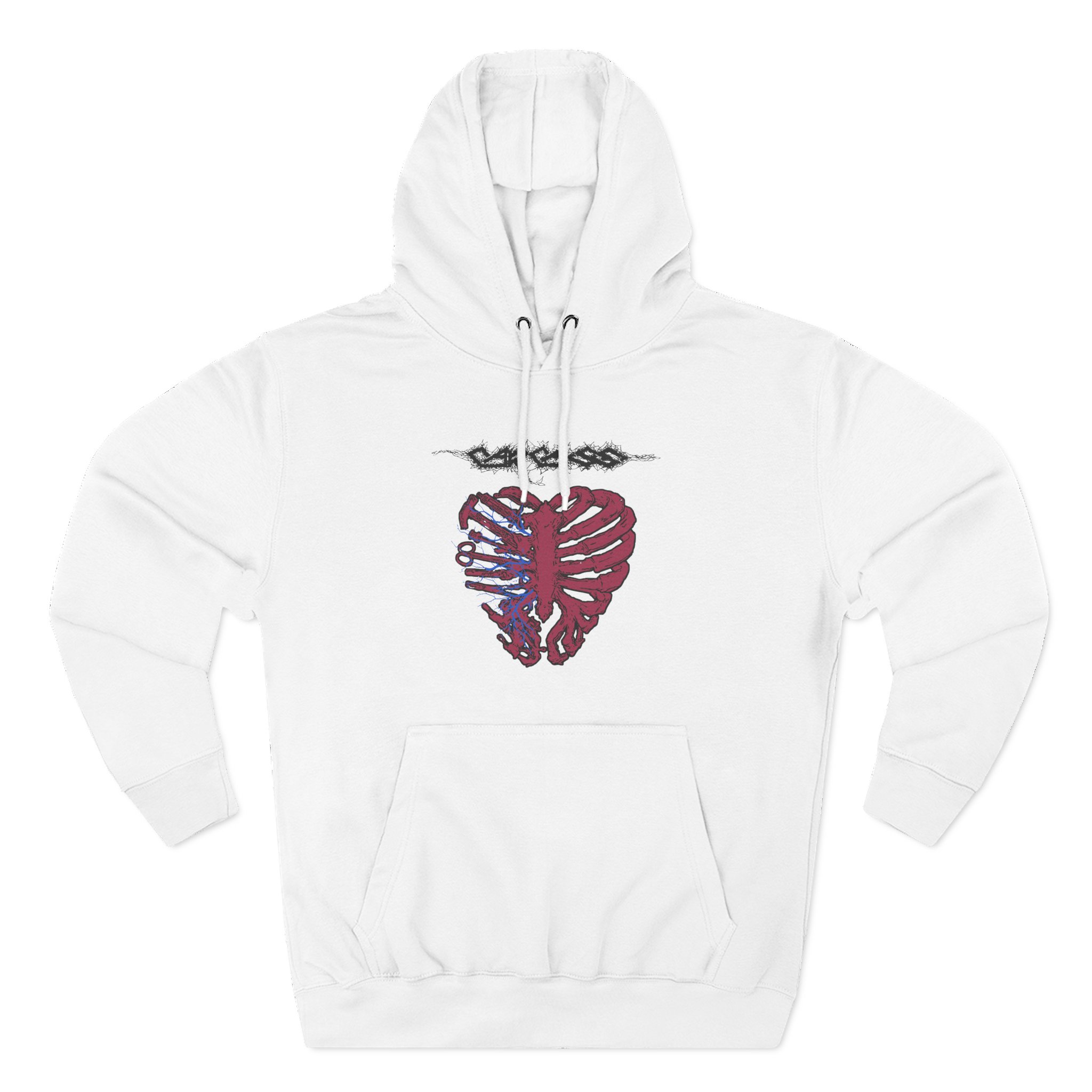 Carcass Three-Panel Fleece Hoodie
