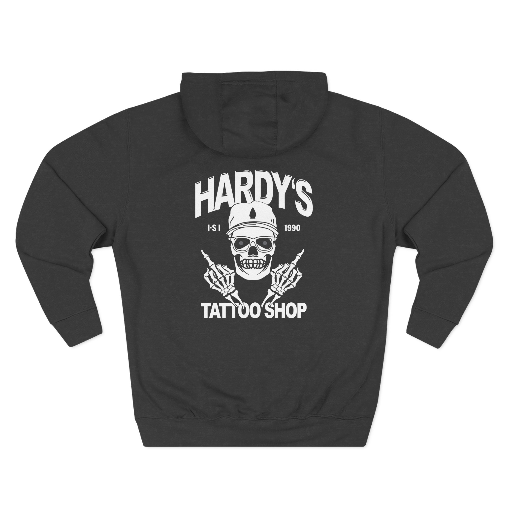 Hd Tattoo Shop Three-Panel Fleece Hoodie - Image 4