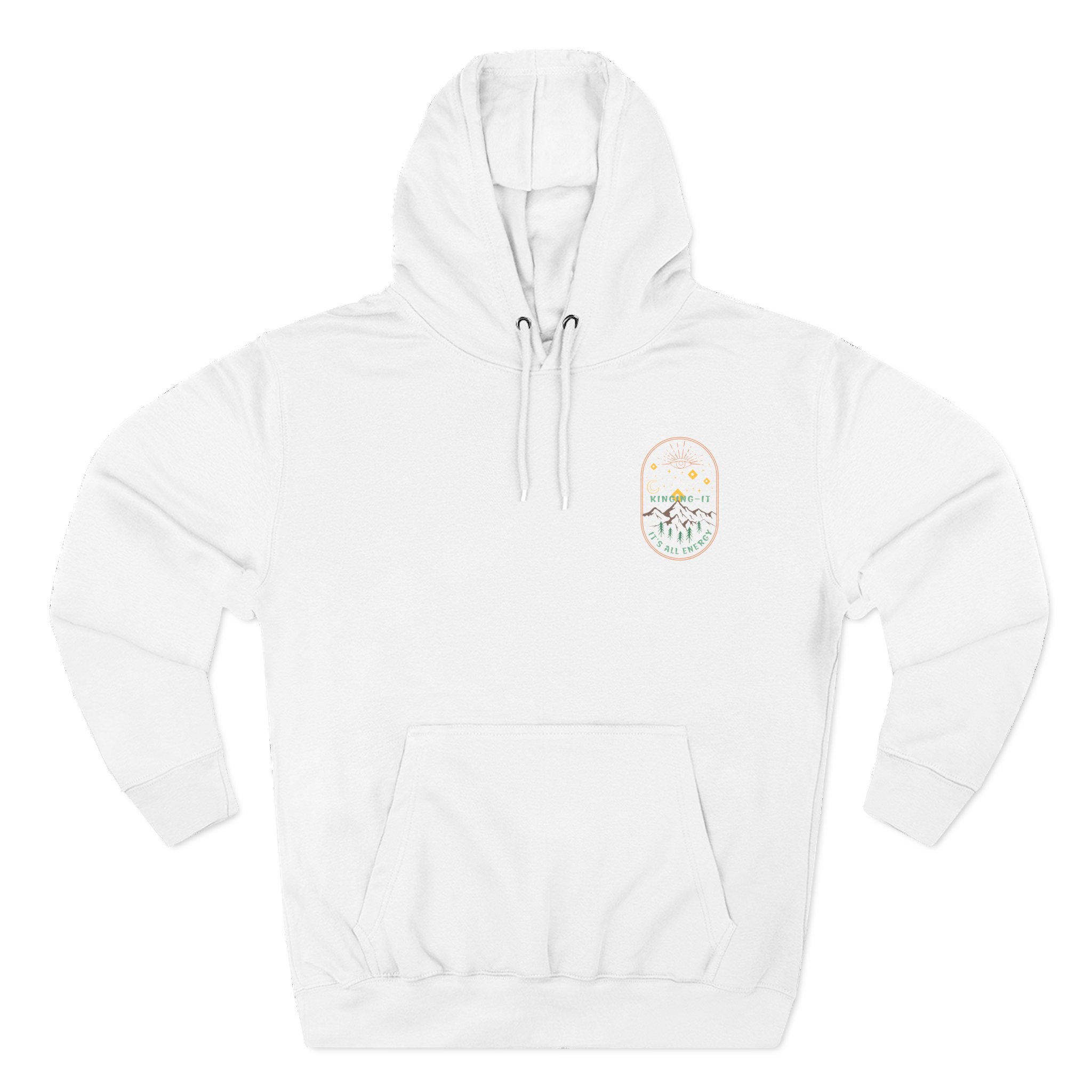 Kinging It It's All Energy Three-Panel Fleece Hoodie