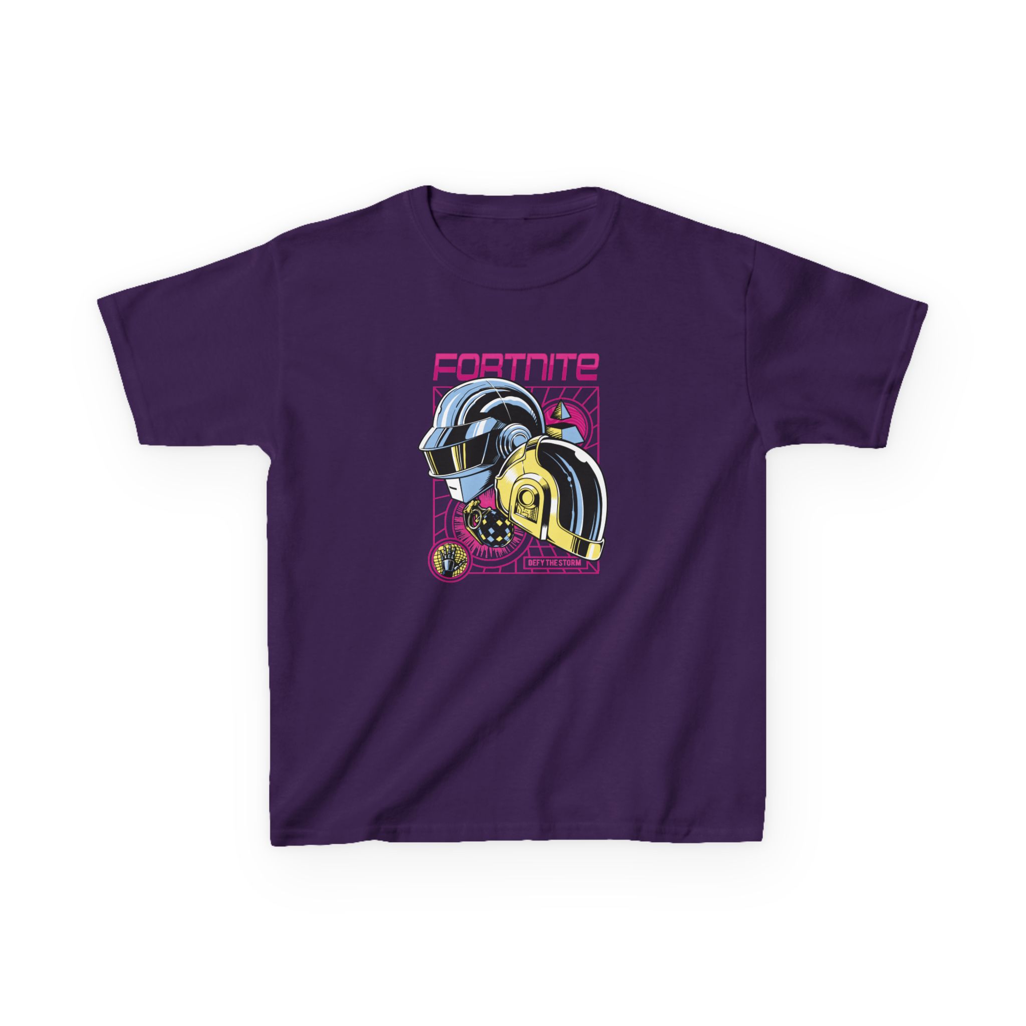 Kids Daft Punk Fortnite X Daft Punk Heavy Cotton™ Tee - Image 17