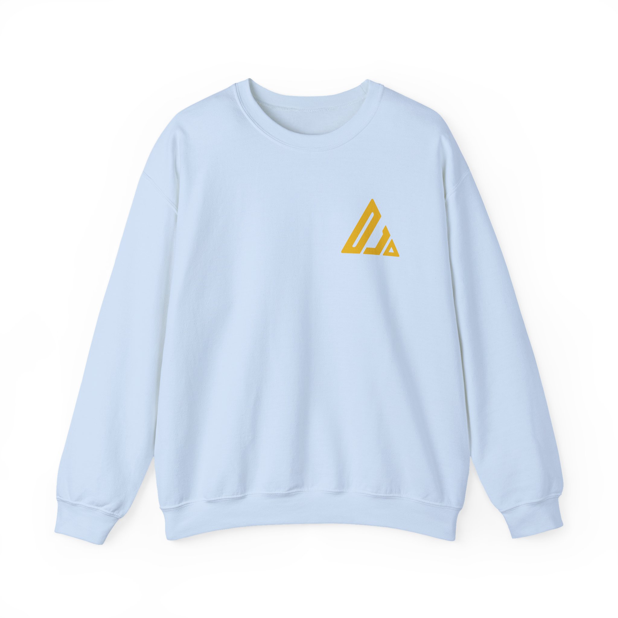 Djo Triangle Logo Unisex Heavy Blend™ Crewneck Sweatshirt - Image 7