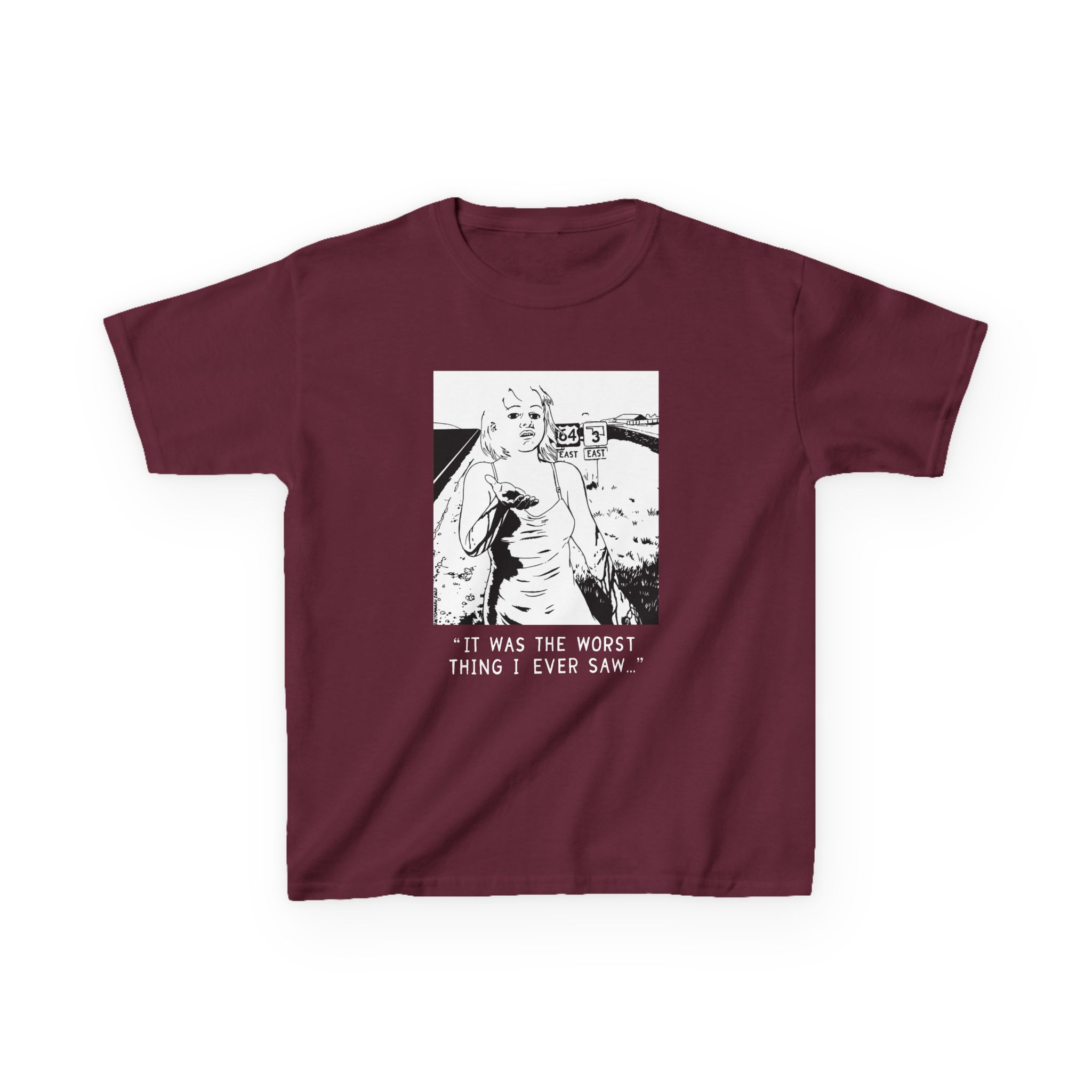 Chat Pile Worst Thing Kids Heavy Cotton™ Tee - Image 3