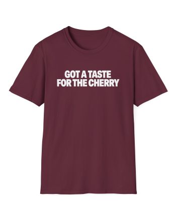 D L Take a Bite Cherry Unisex Softstyle T-Shirt