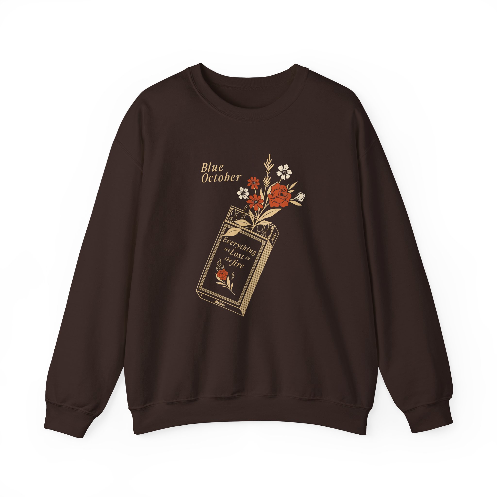 Blue October Everything We Lost in the Fire Unisex Heavy Blend™ Crewneck Sweatshirt - Image 3