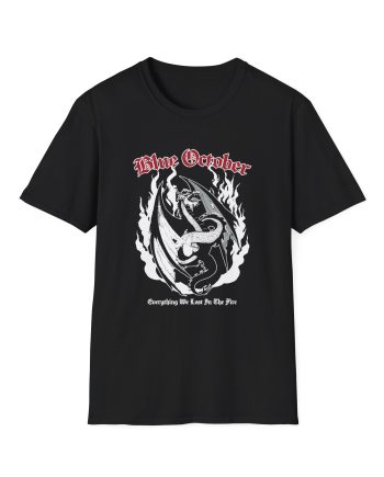 Blue October Ewlitf Dragon Unisex Softstyle T-Shirt