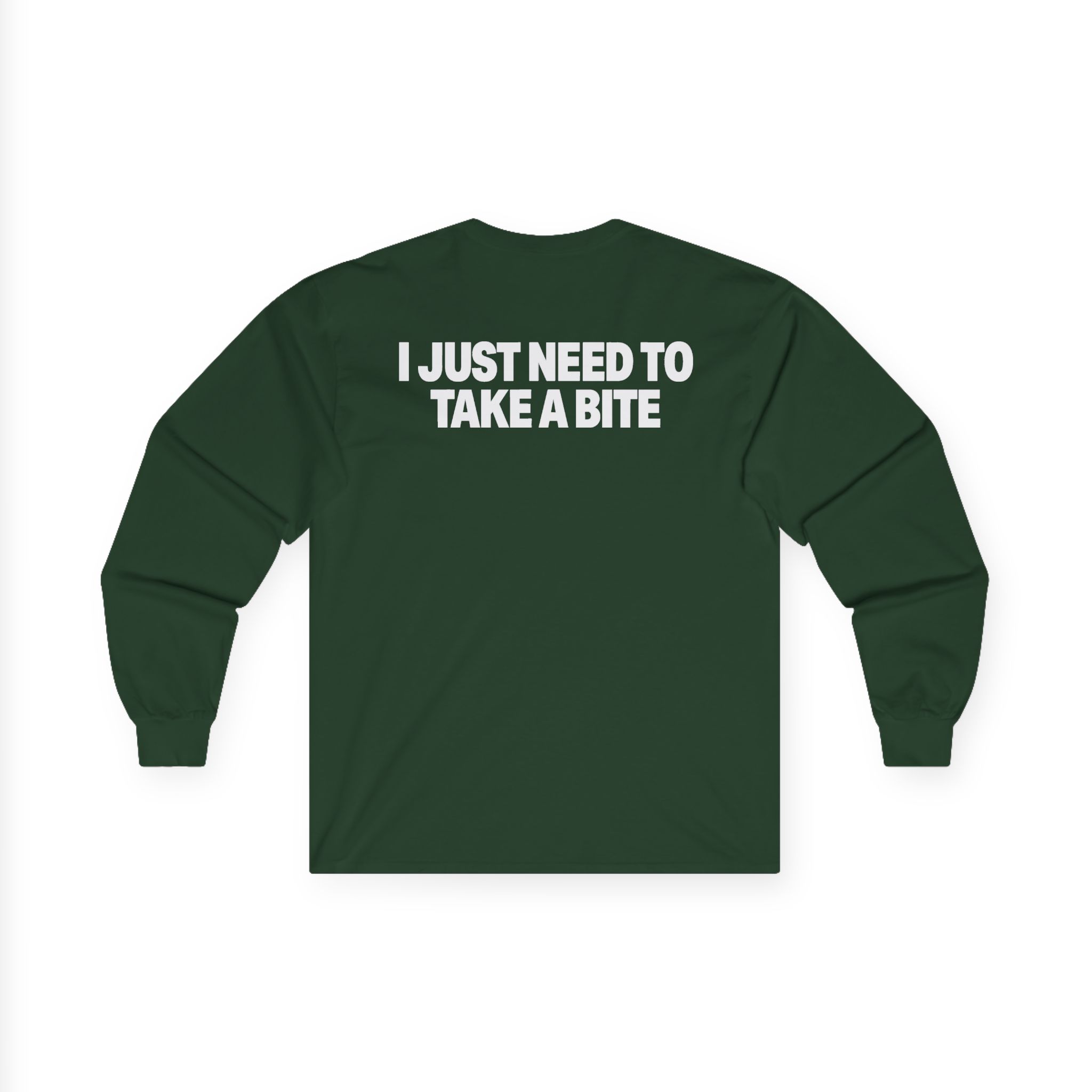 D L Take a Bite Cherry Unisex Ultra Cotton Long Sleeve Tee - Image 8