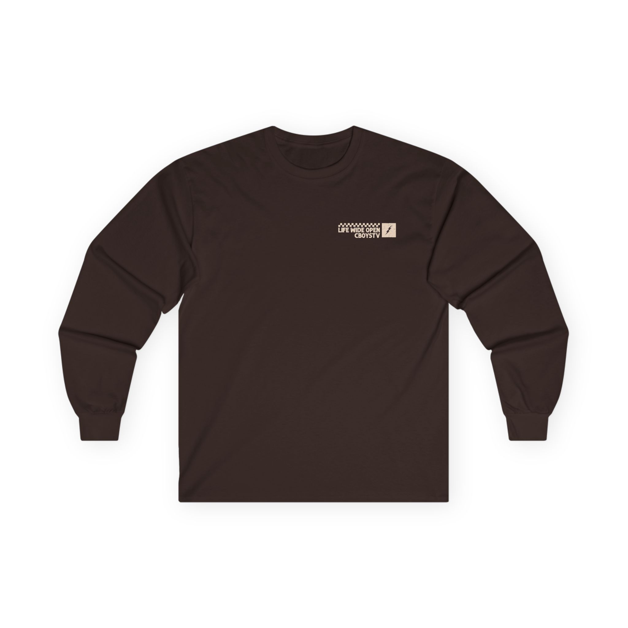 Cboystv Checkered Tournament Unisex Ultra Cotton Long Sleeve Tee - Image 5