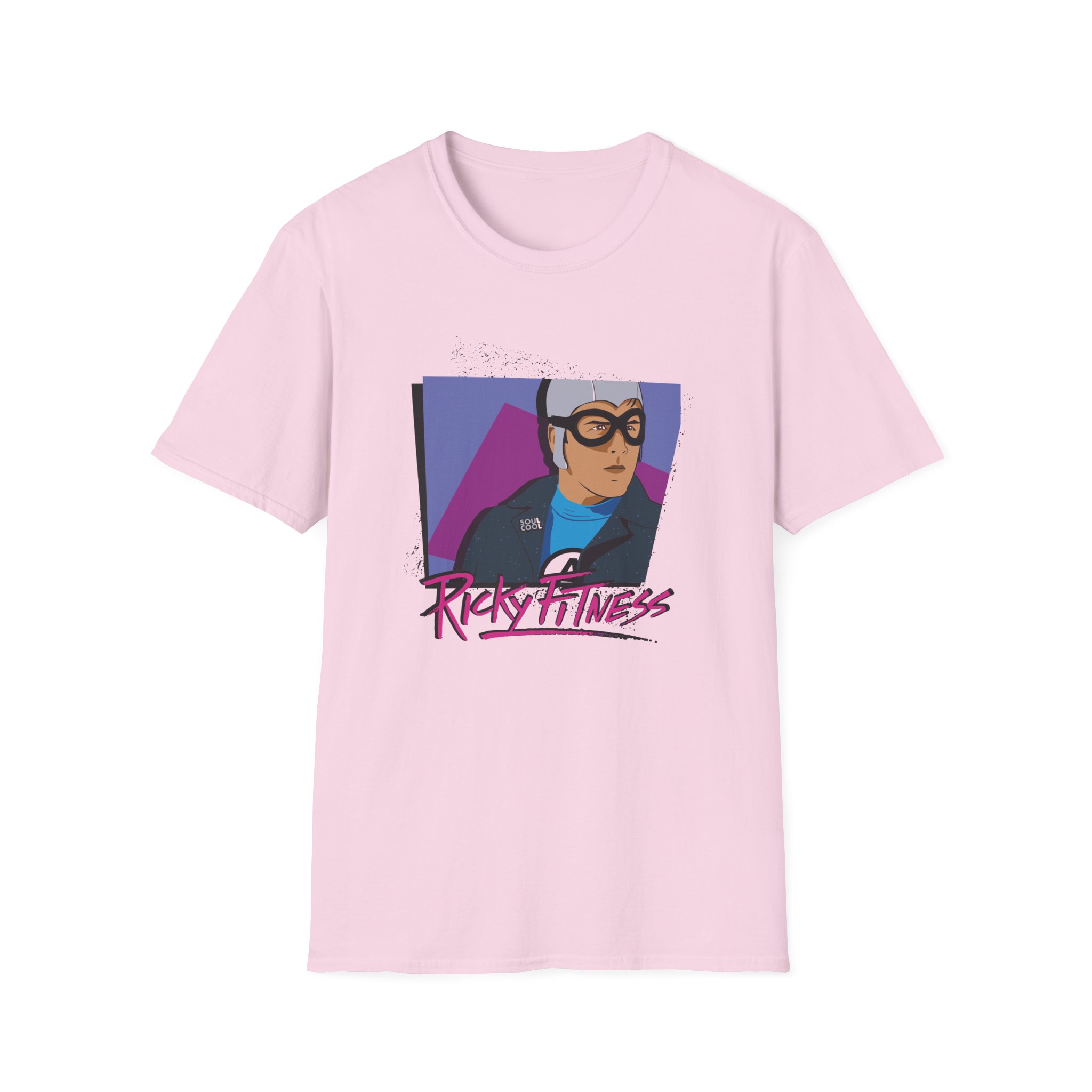 The Aquabats Ricky Fitness Soul Cool Unisex Softstyle T-Shirt - Image 23